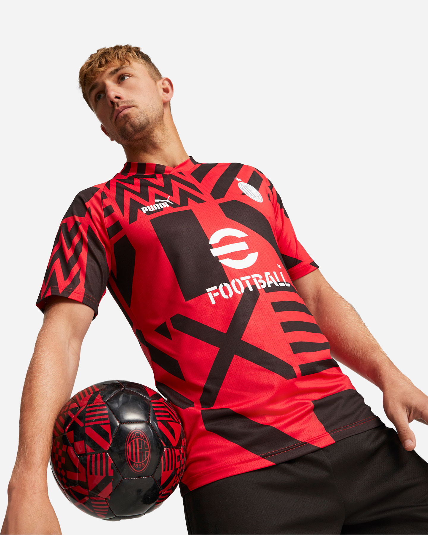 Maglia calcio ufficiale PUMA MILAN PREMATCH 22-23 M - 2 | Cisalfa Sport
