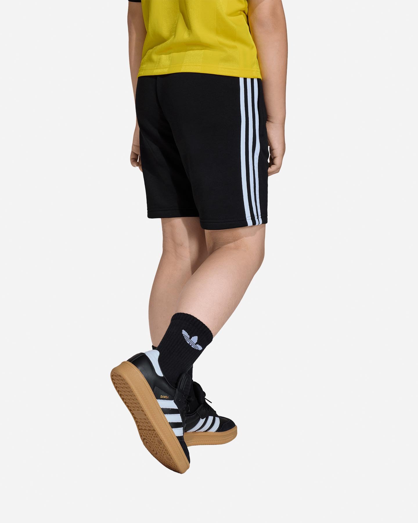 Pantaloncini ADIDAS 3STRIPES JR - Nero - 2 | Cisalfa Sport