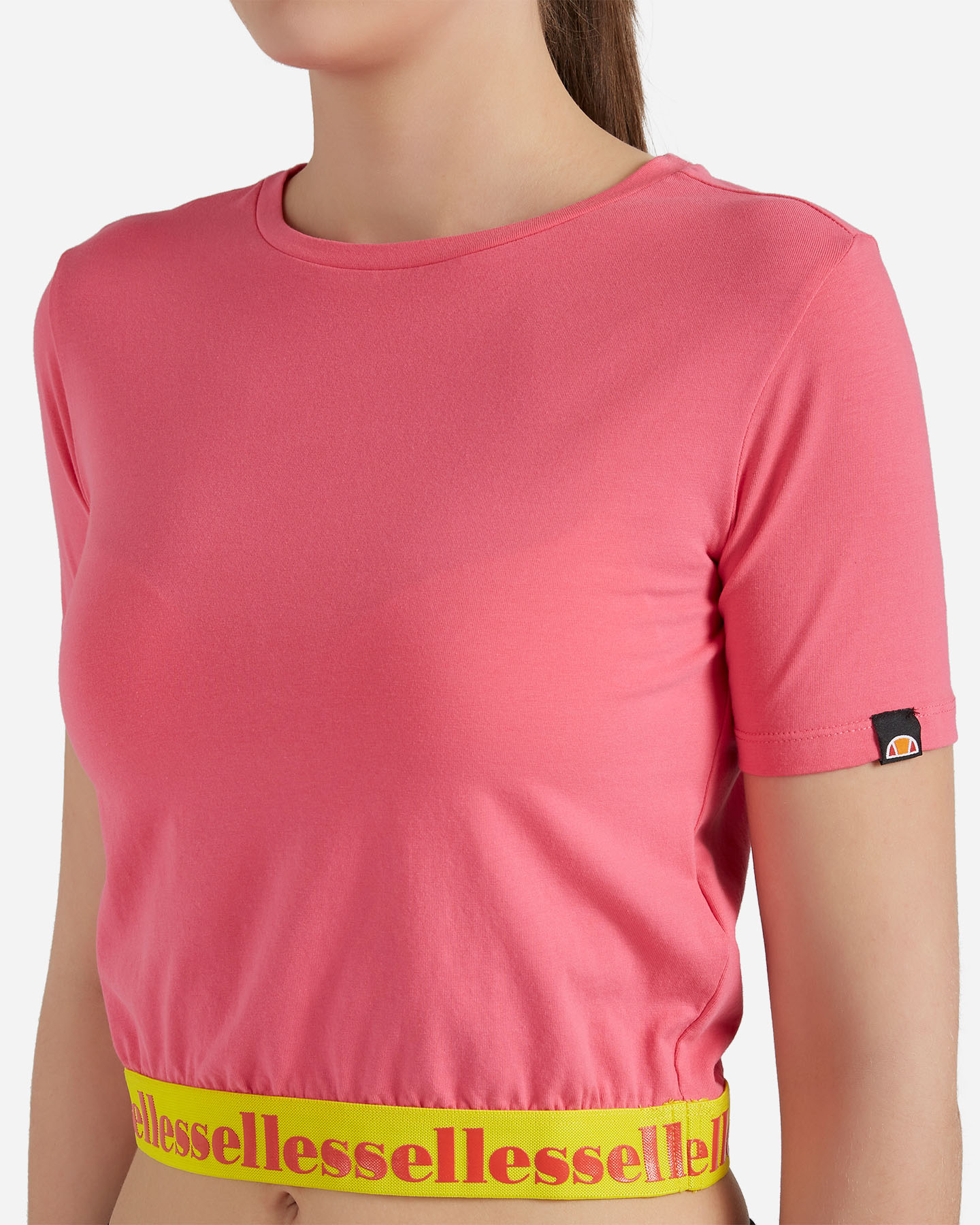 T-shirt ELLESSE CROP W - Fucsia - 4 | Cisalfa Sport