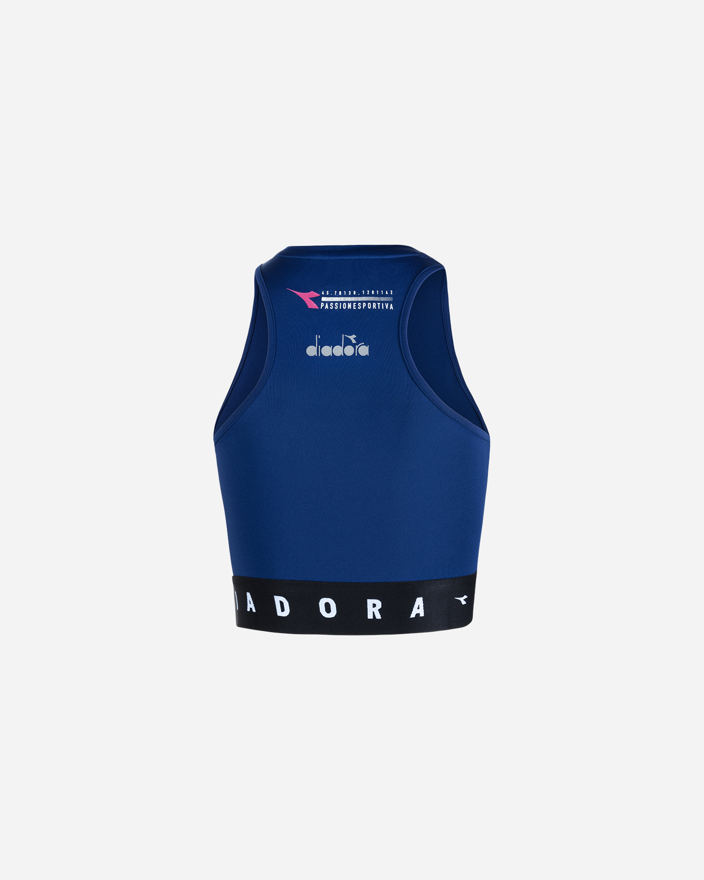 Reggiseno DIADORA CROP BE ONE W - Blu - 1 | Cisalfa Sport