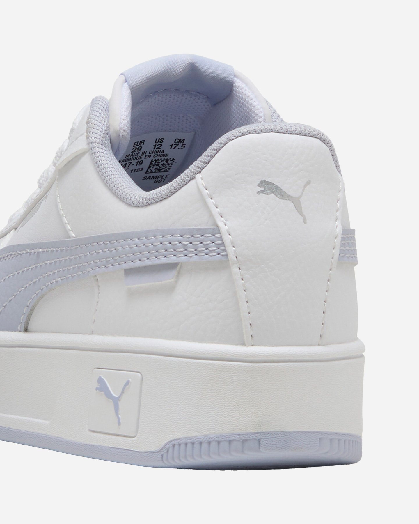 Scarpe sneakers PUMA CARINA STREET PS JR - Bianco - 5 | Cisalfa Sport