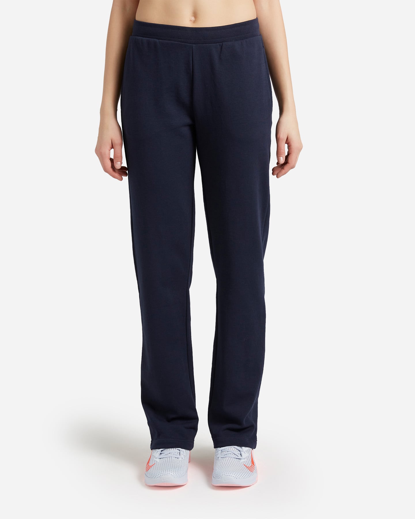Abc Straight W - Pantalone - Donna - Blu