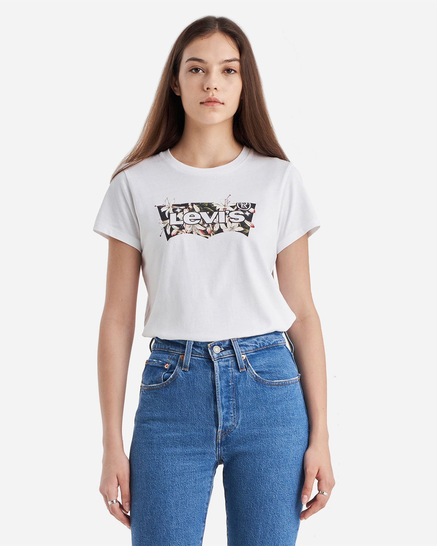 T-shirt LEVI'S BATWING FLOWER W - Bianco - 0 | Cisalfa Sport