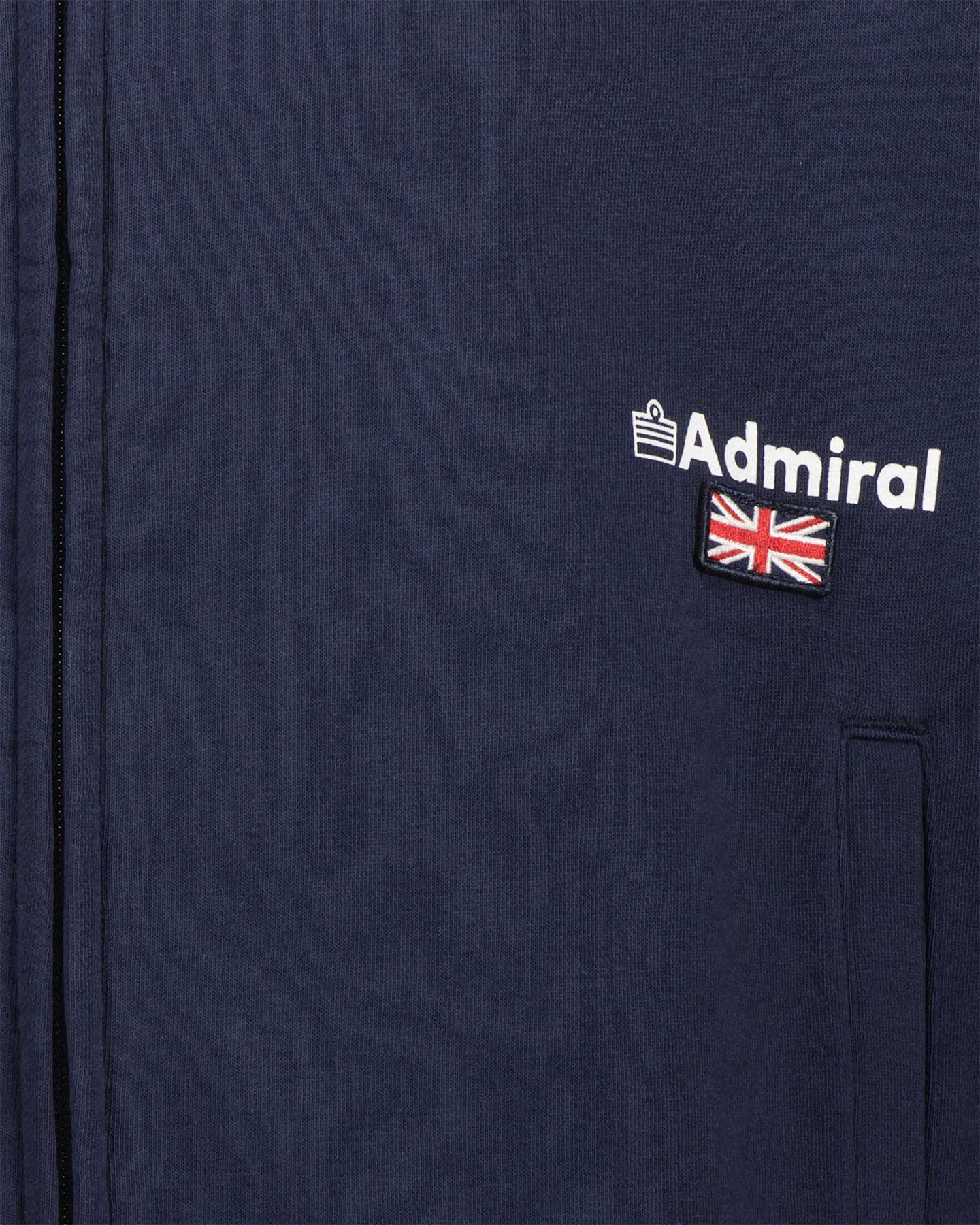 Felpa ADMIRAL SMALL LOGO M - Blu - 2 | Cisalfa Sport