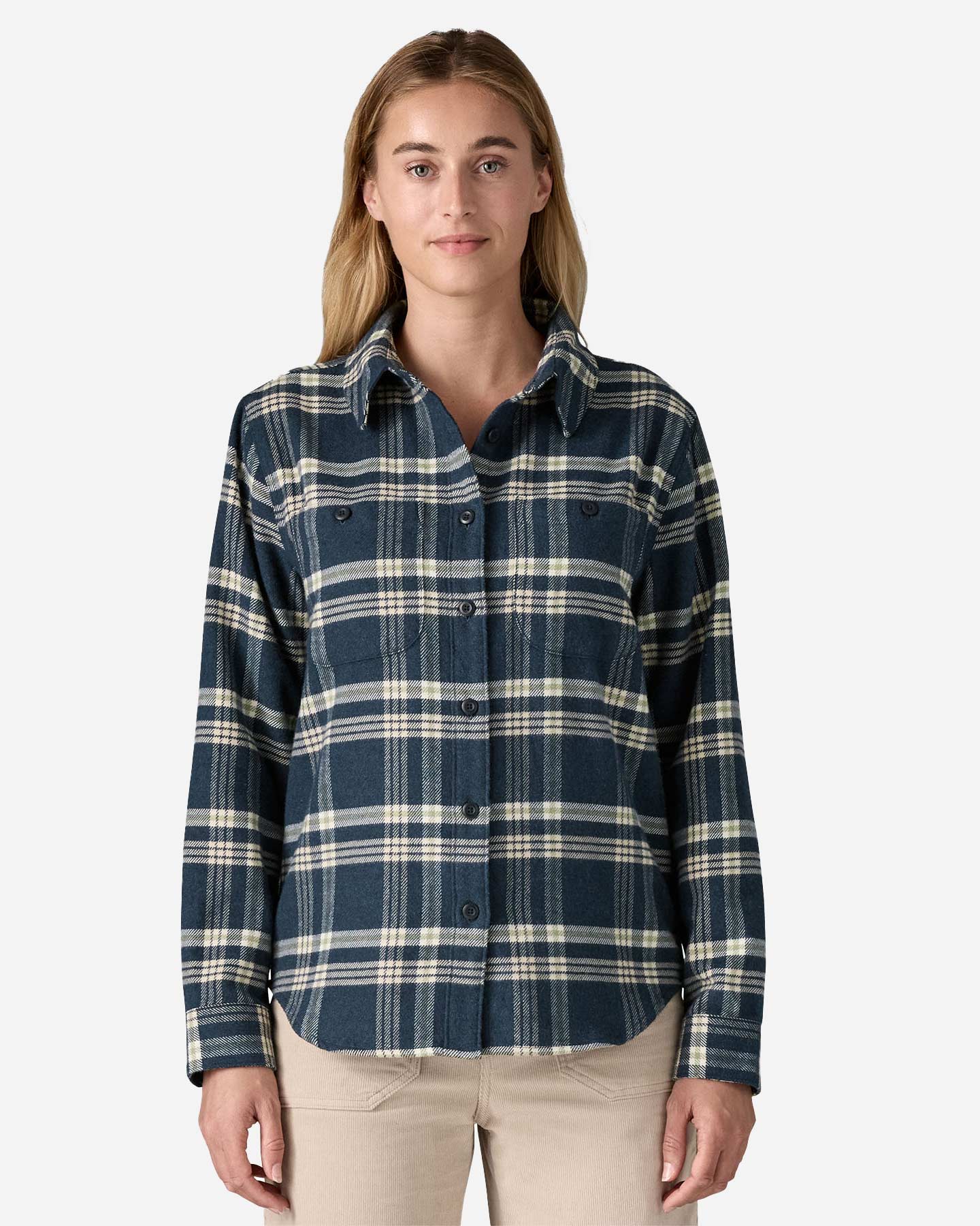 Camicia PATAGONIA FJORD FLANNEL W - Blu - 1 | Cisalfa Sport