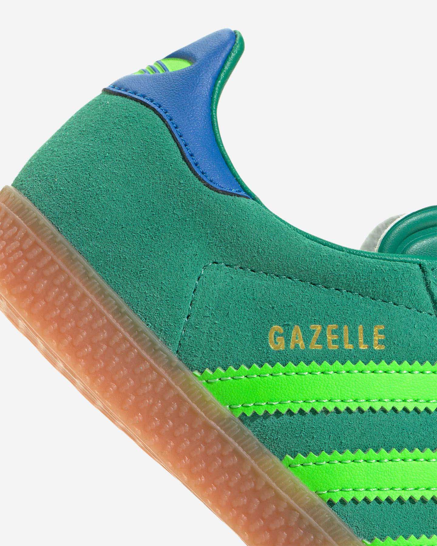 Scarpe sneakers ADIDAS GAZELLE PS JR - Verde - 4 | Cisalfa Sport