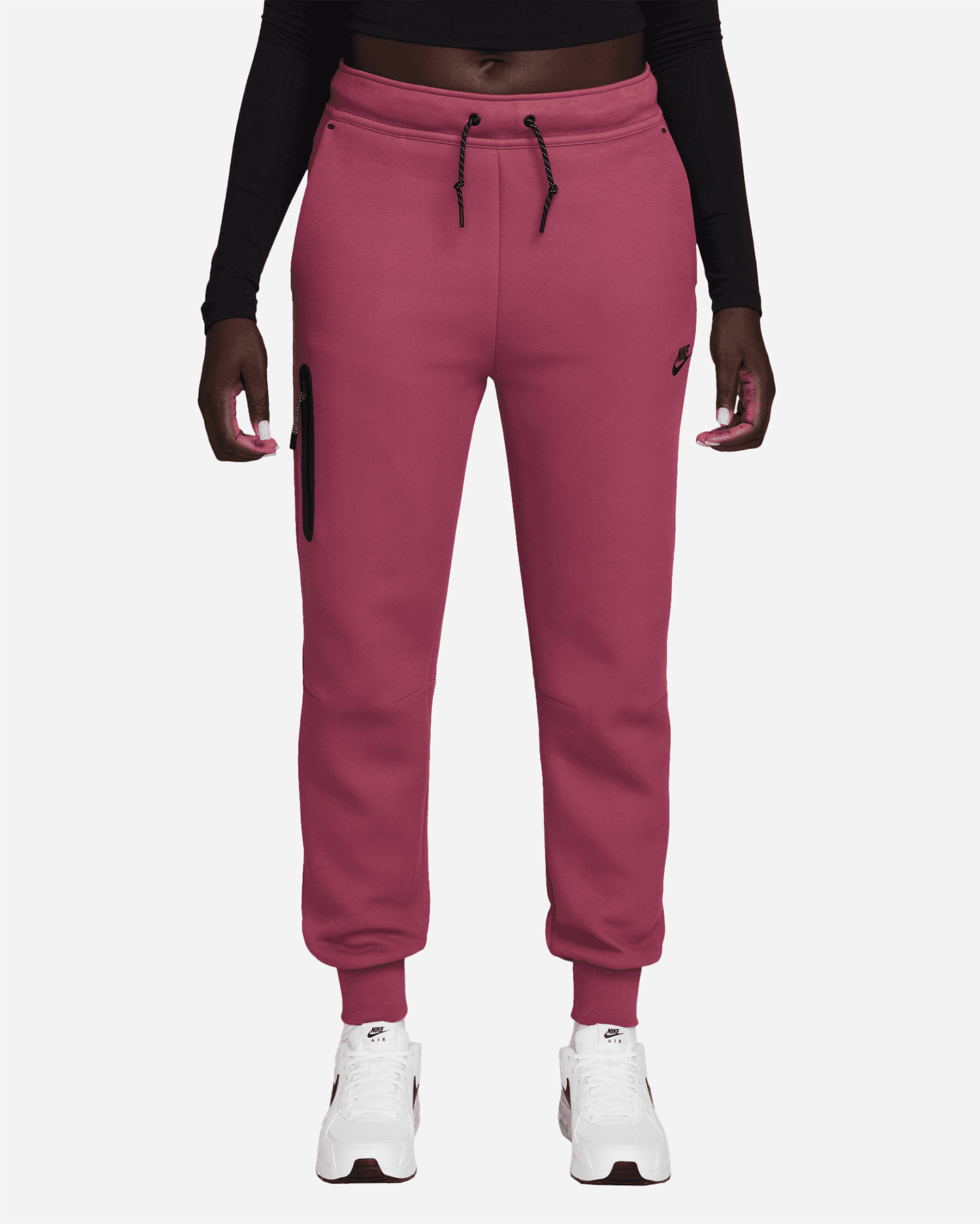 Pantalone NIKE TECH FLEECE W - Rosso - 0 | Cisalfa Sport
