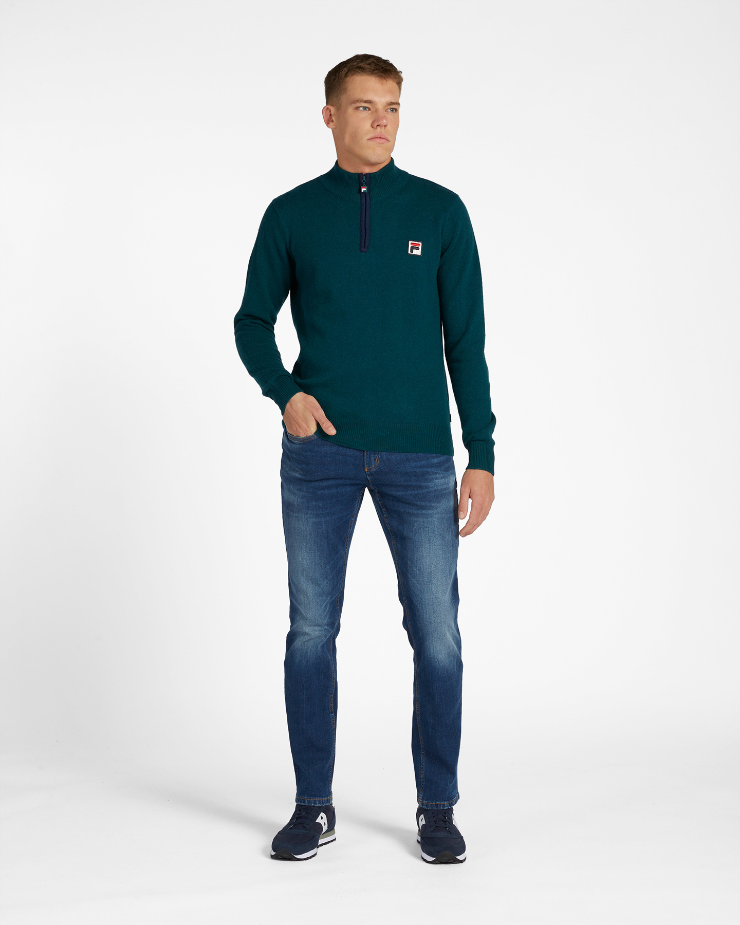 Maglione FILA HALF ZIP MERINOS M - 7 | Cisalfa Sport
