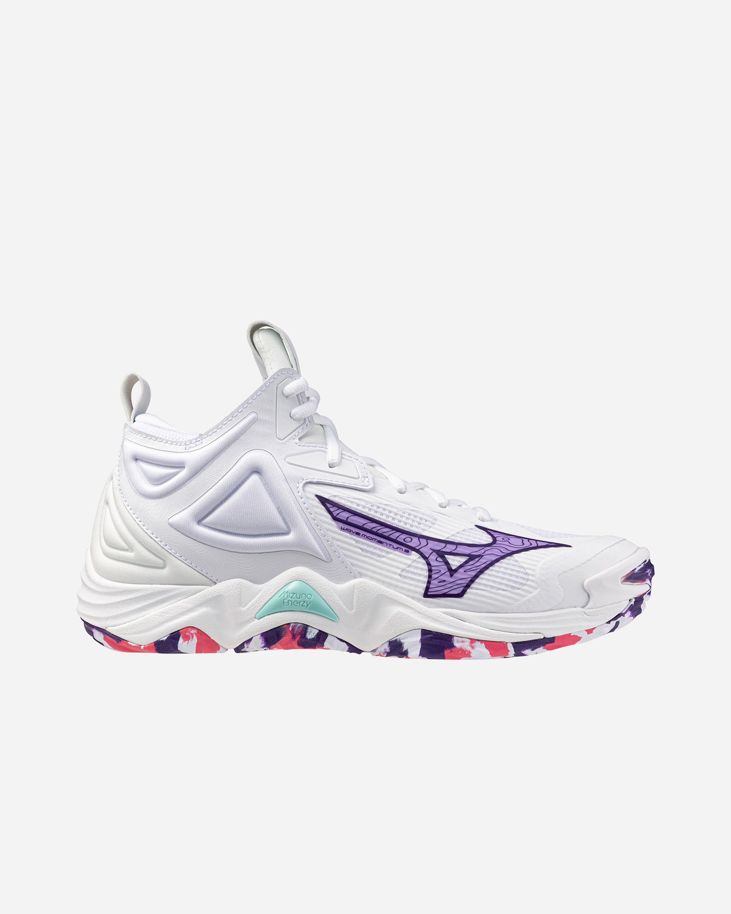 Scarpe volley MIZUNO WAVE MOMENTUM 3 MID W - Bianco - 0 | Cisalfa Sport
