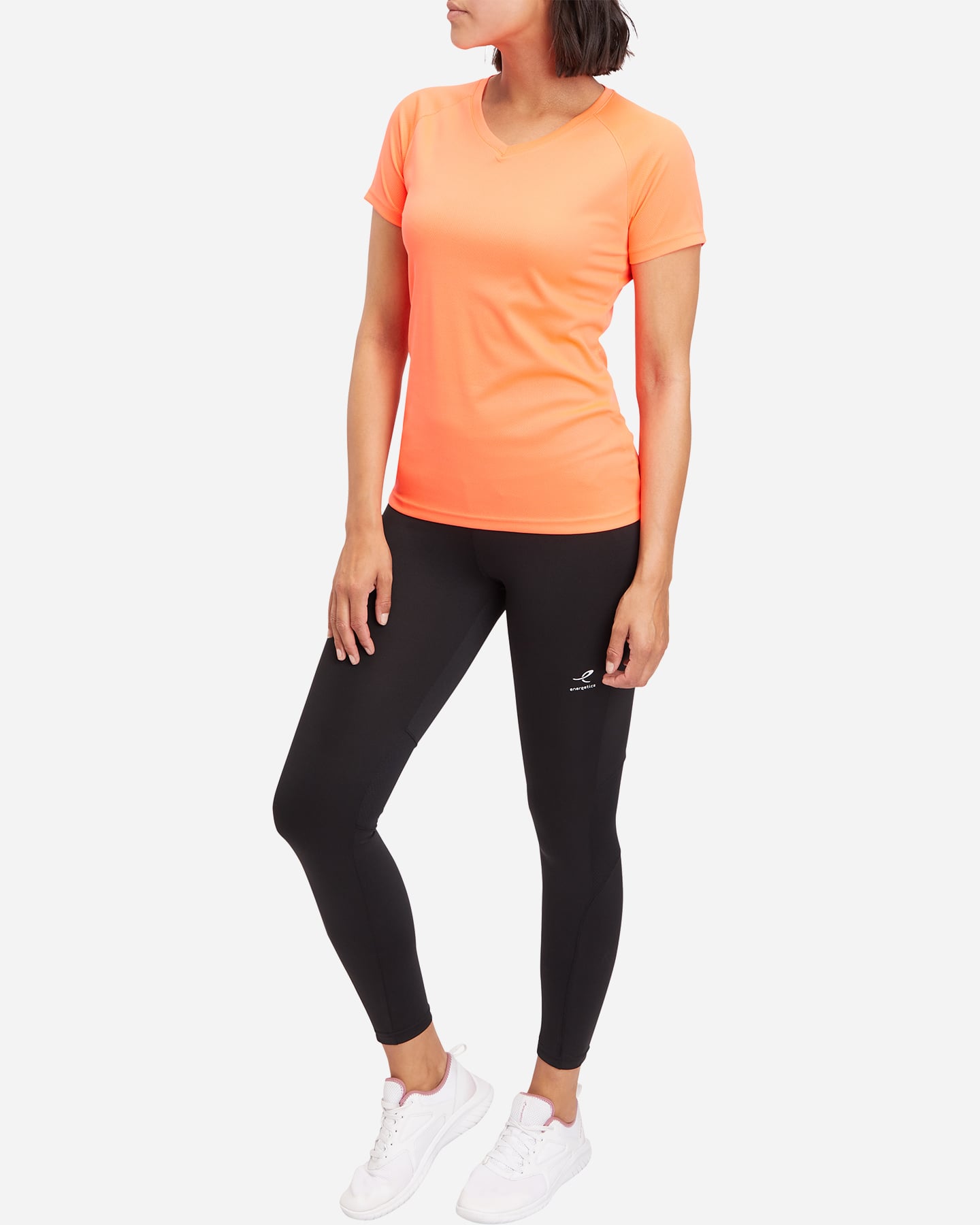 T-shirt running ENERGETICS PORTIA 1/1 W - Nero - 3 | Cisalfa Sport