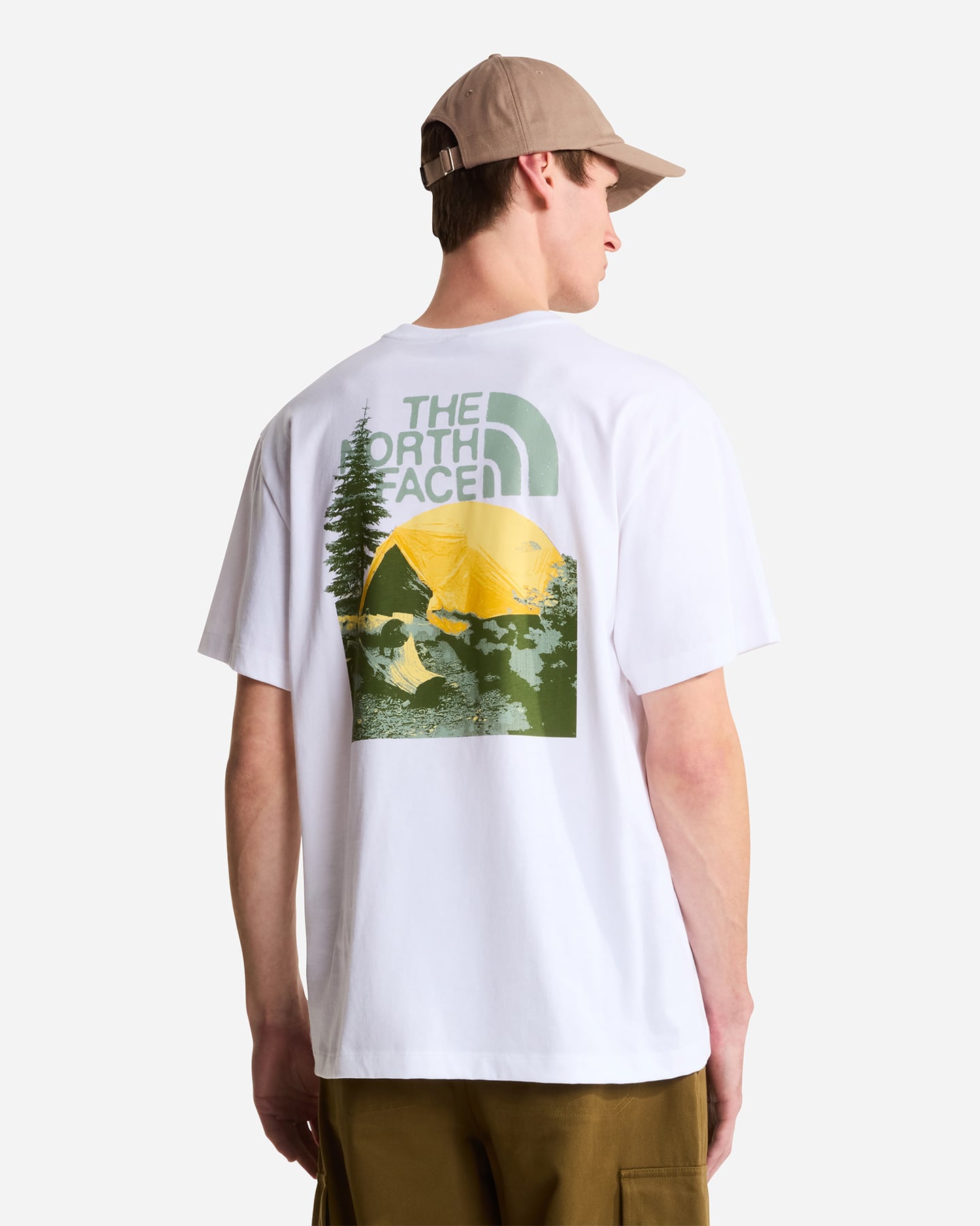 T-shirt THE NORTH FACE PITCH A TENT M - Bianco - 2 | Cisalfa Sport