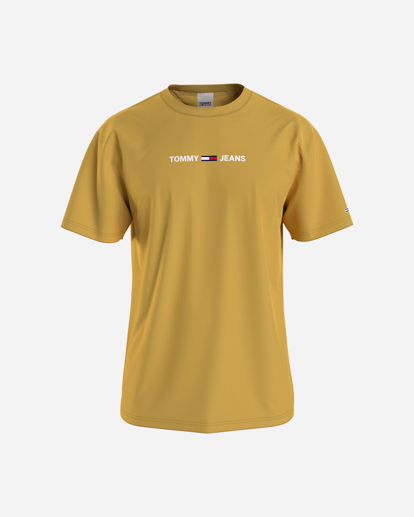 T-shirt TOMMY HILFIGER SMALL TEXT M - Giallo - 0 | Cisalfa Sport