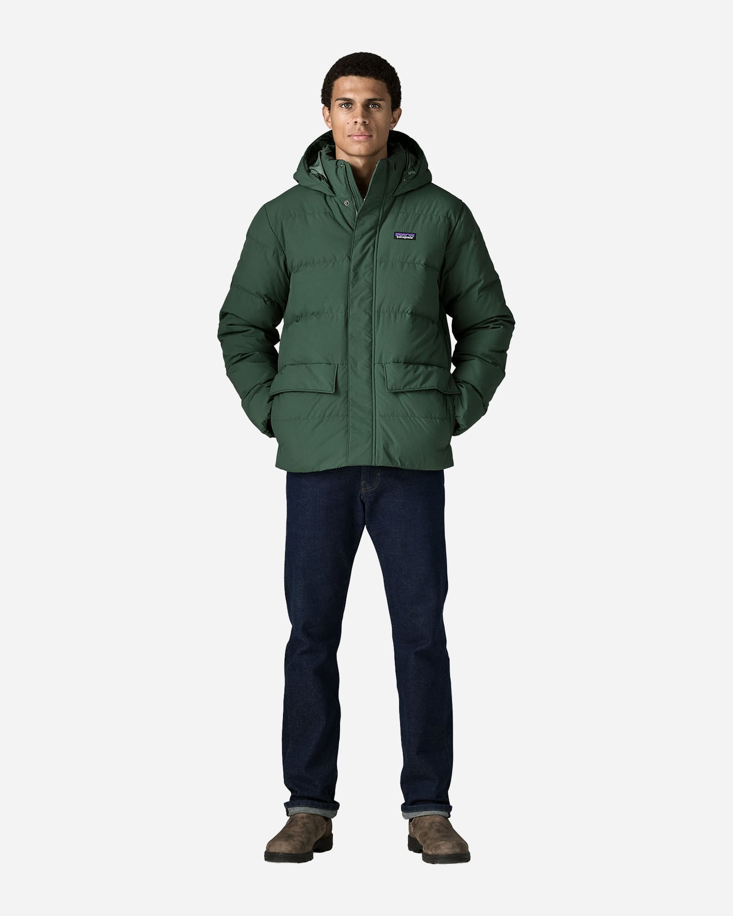 Piumino PATAGONIA SISAR DOWN M - Verde - 3 | Cisalfa Sport