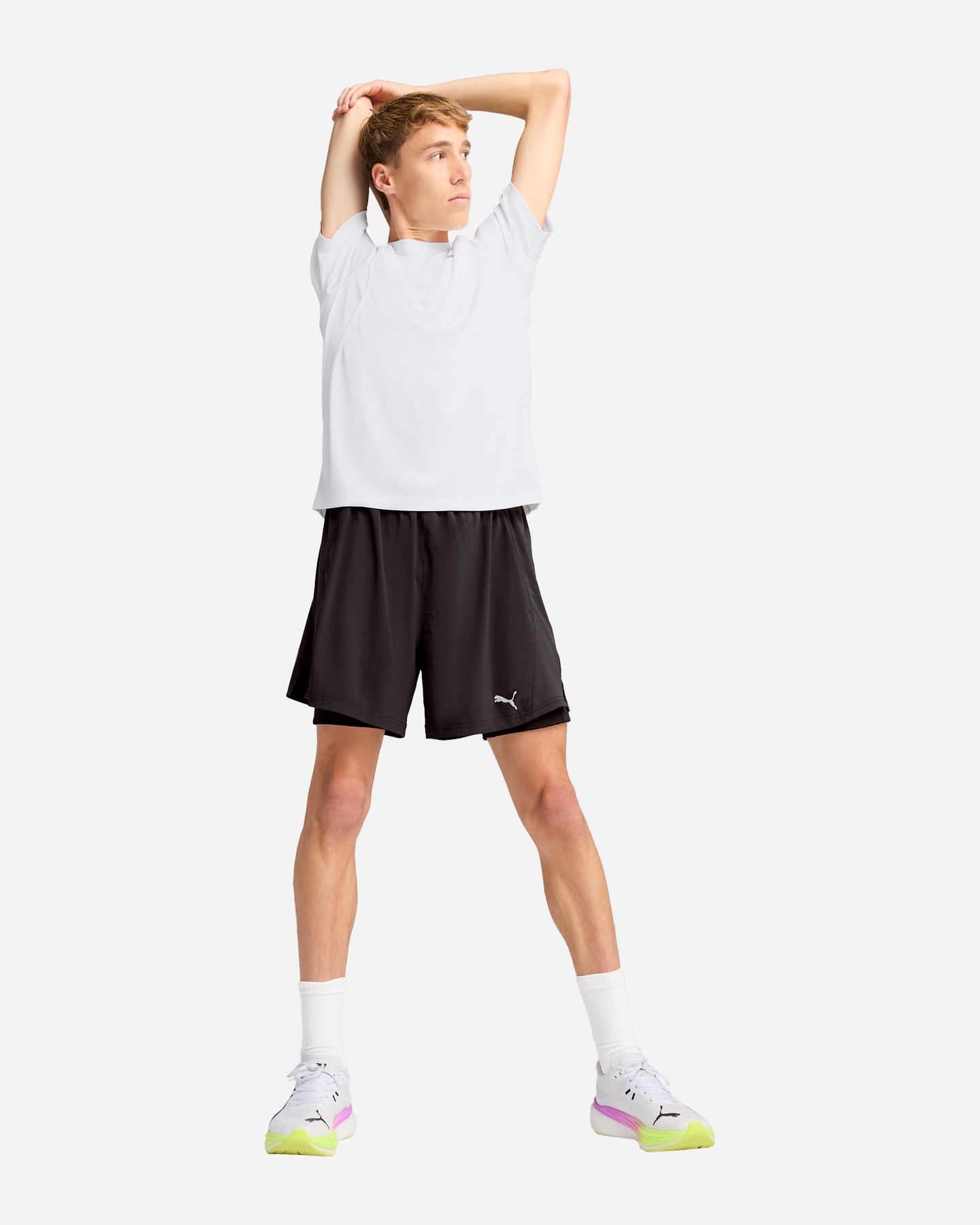 Short running PUMA RUN VELOCITY 2IN1 M - Nero - 4 | Cisalfa Sport