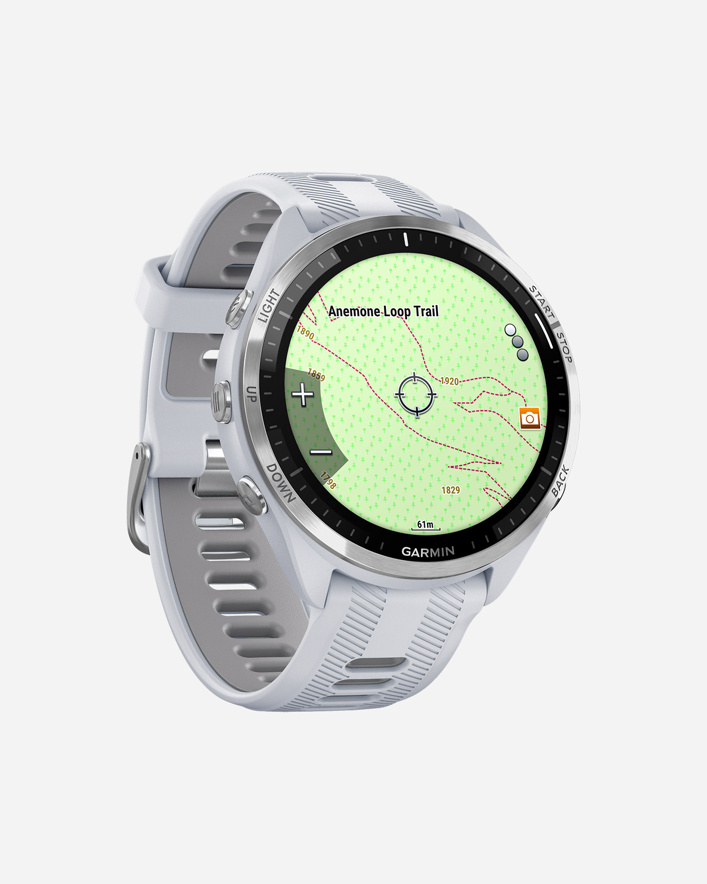 Orologio multifunzione GARMIN FORERUNNER 965  - Bianco - 3 | Cisalfa Sport