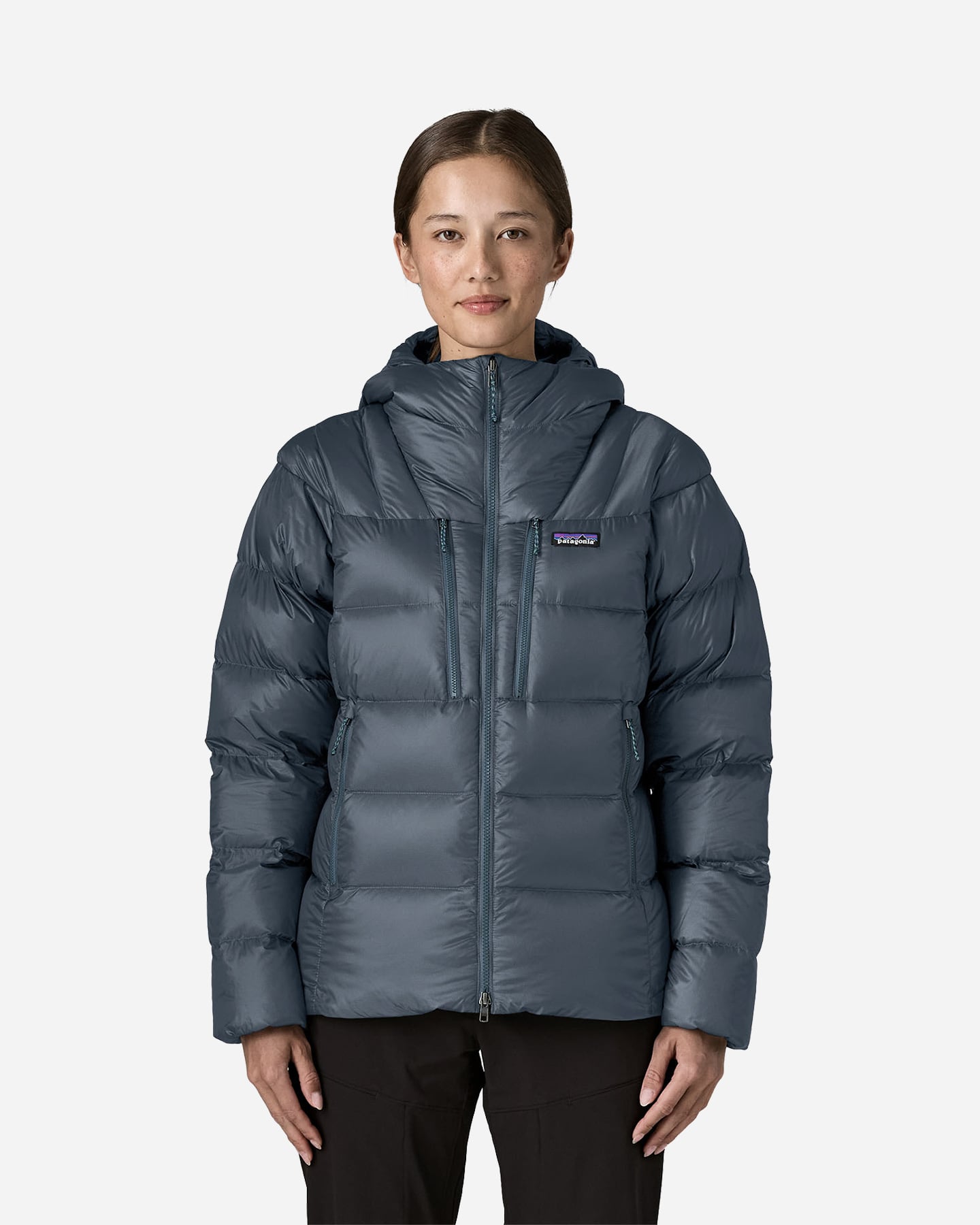 Piumino PATAGONIA FITZ ROY DOWN W - Blu - 1 | Cisalfa Sport