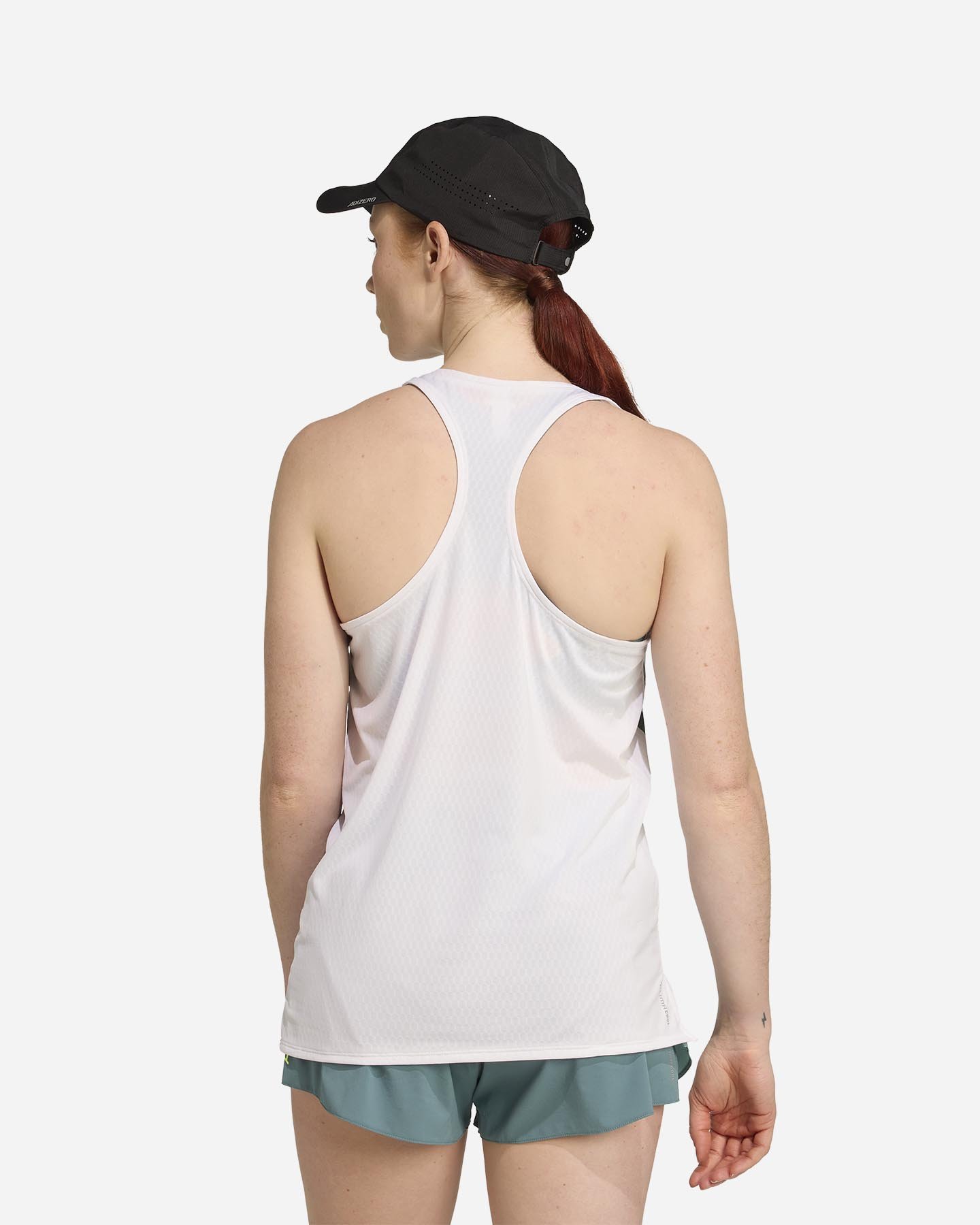 Canotta running ADIDAS ADIZERO W - Bianco - 2 | Cisalfa Sport