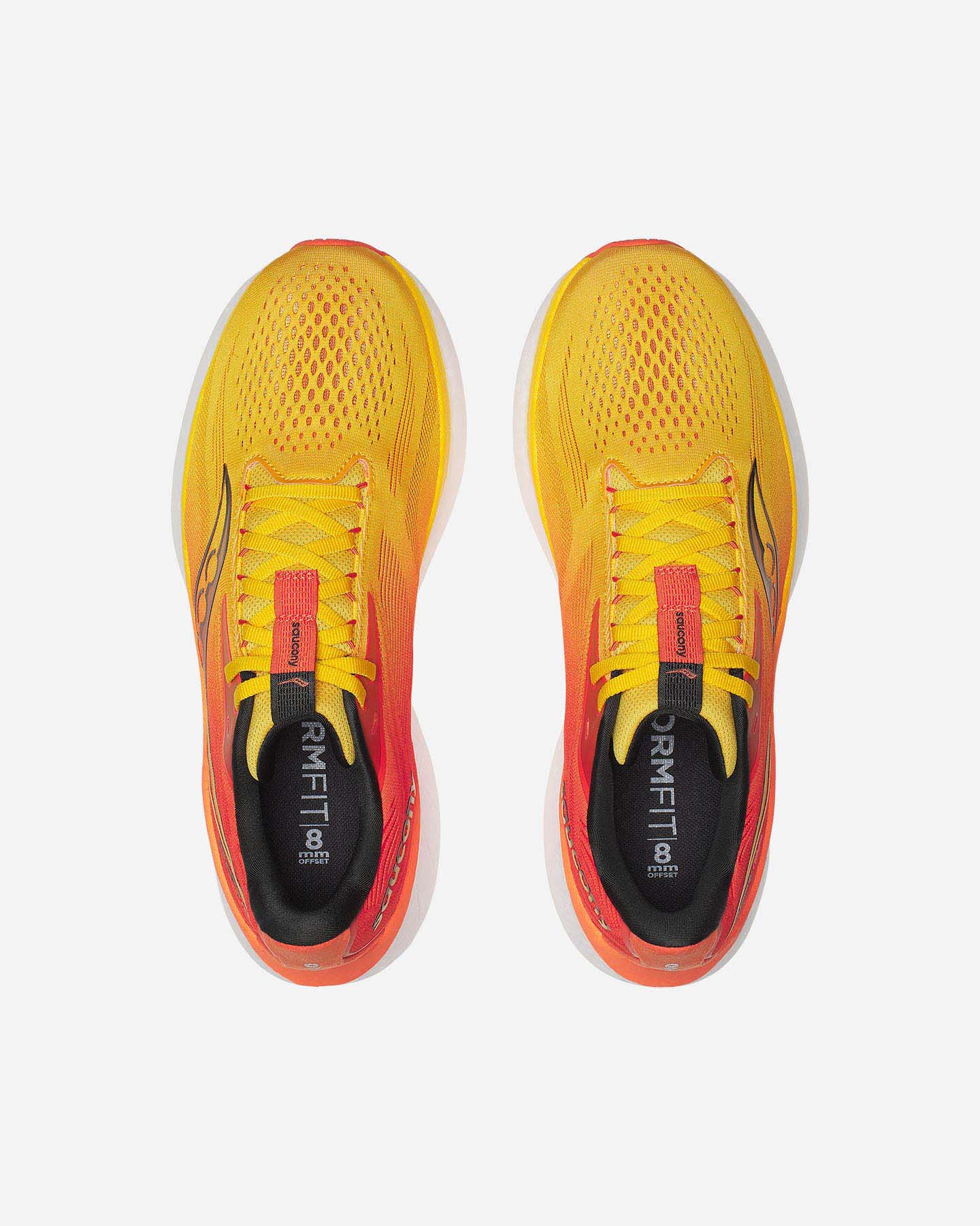 Scarpe running SAUCONY RIDE 18 M - Arancione - 3 | Cisalfa Sport