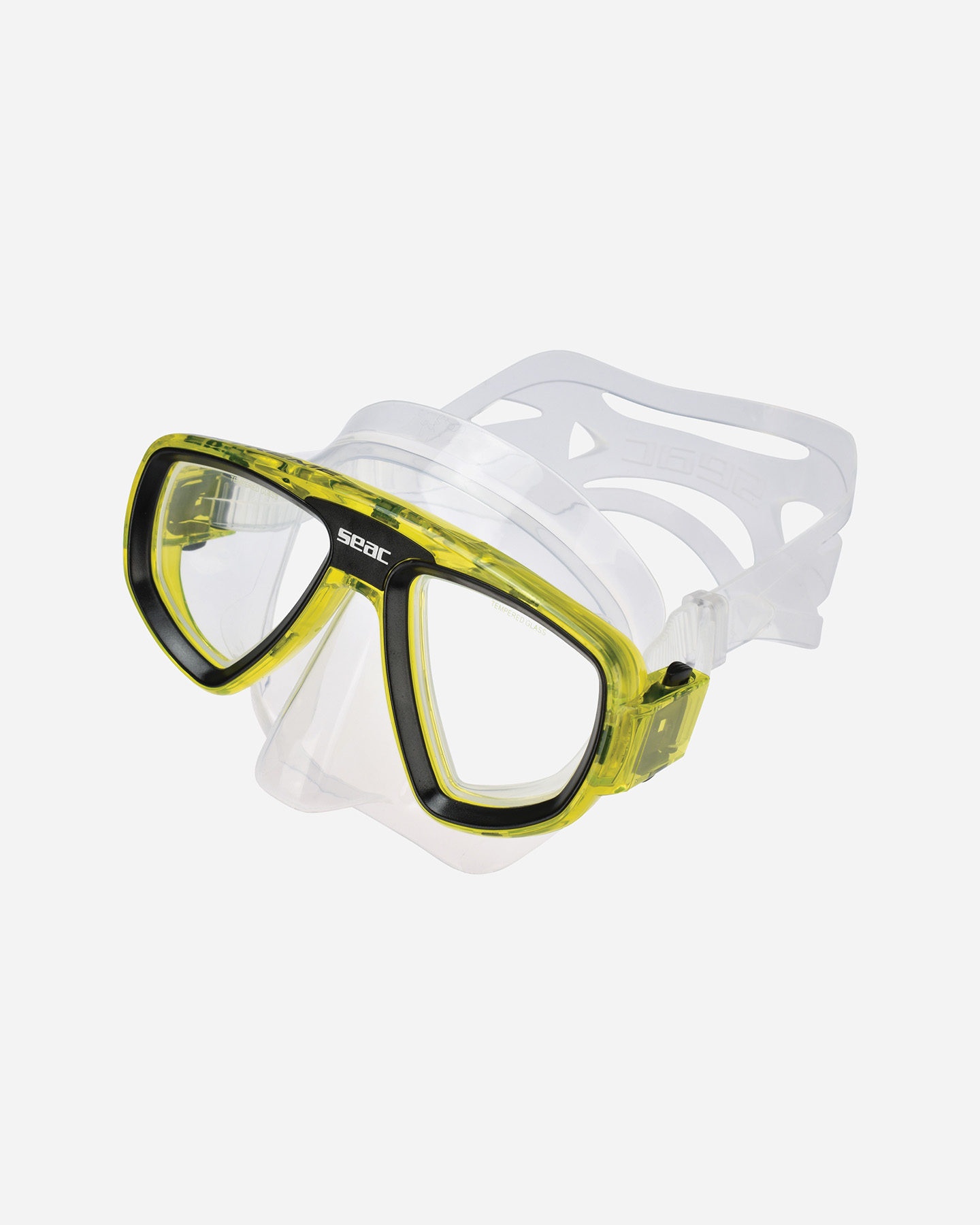 Kit snorkeling SEAC SUB SET BIS EXTREME CON VALVOLA  - Giallo - 1 | Cisalfa Sport