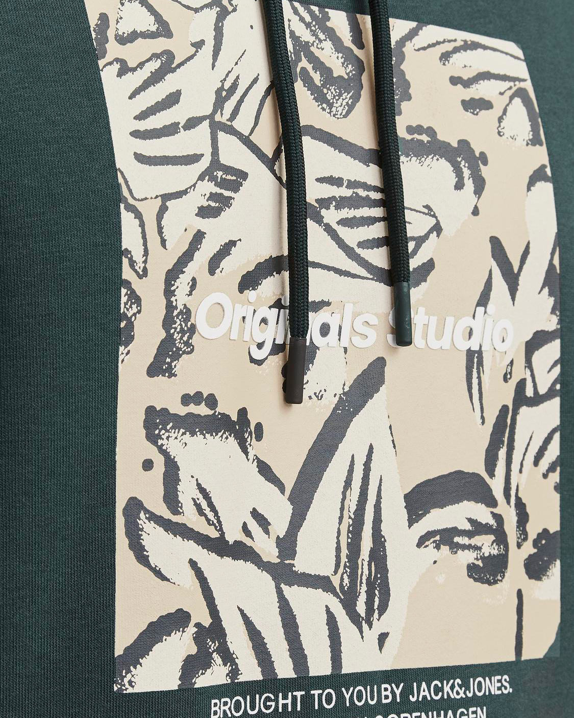 Felpa JACK & JONES ORVESTERBRO M - Verde - 4 | Cisalfa Sport