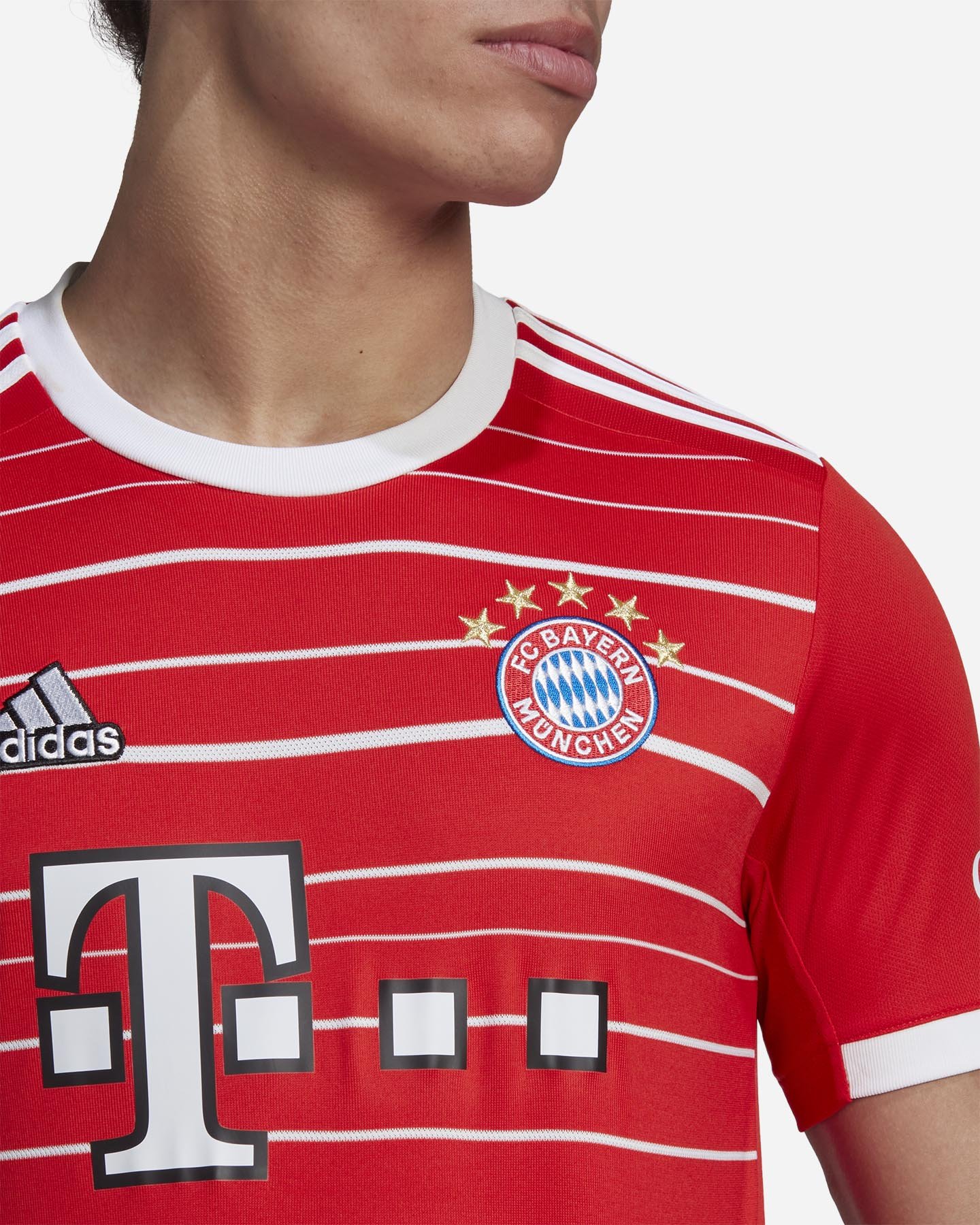 Maglia calcio ufficiale ADIDAS BAYERN HOME 22-23 M - 4 | Cisalfa Sport