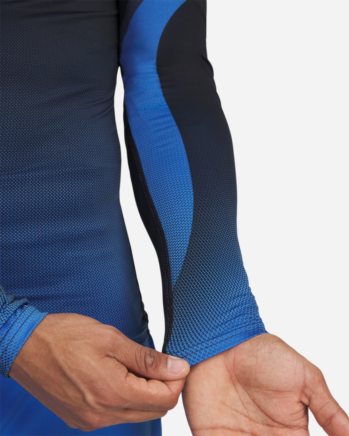 T-shirt training UNDER ARMOUR HEATGEAR SUBLIMATED M - Blu - 3 | Cisalfa Sport