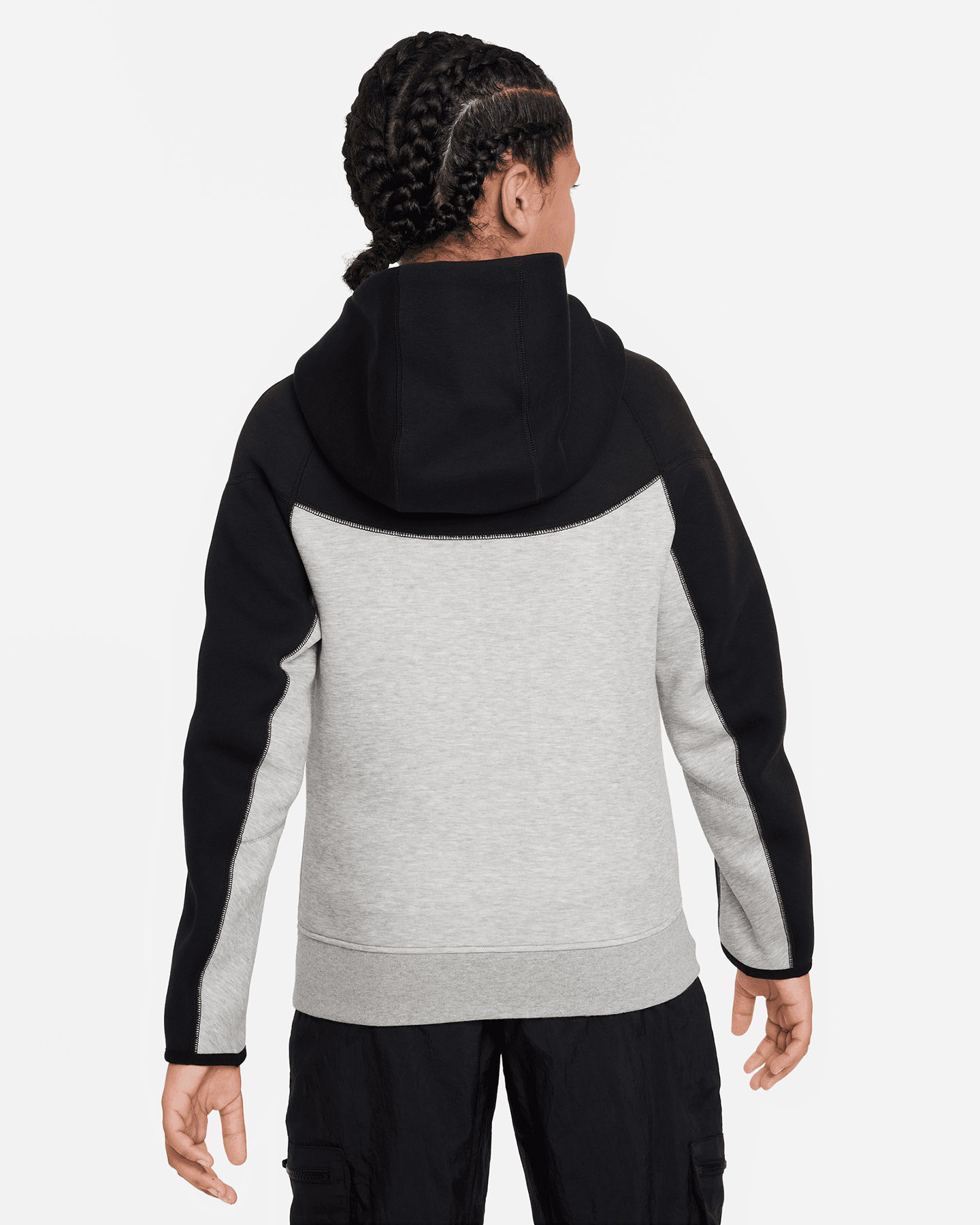 Felpa NIKE TECH FLEECE JR - Nero - 1 | Cisalfa Sport