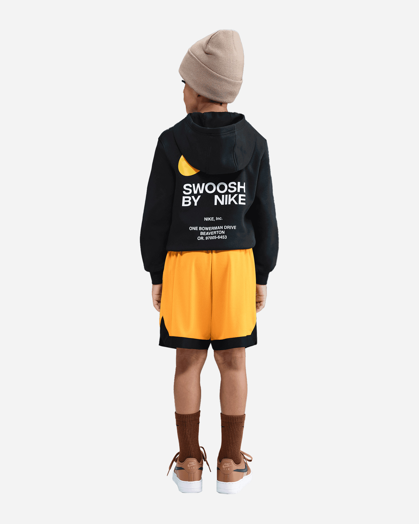 Felpa NIKE PRINT BACK JR - Nero - 2 | Cisalfa Sport