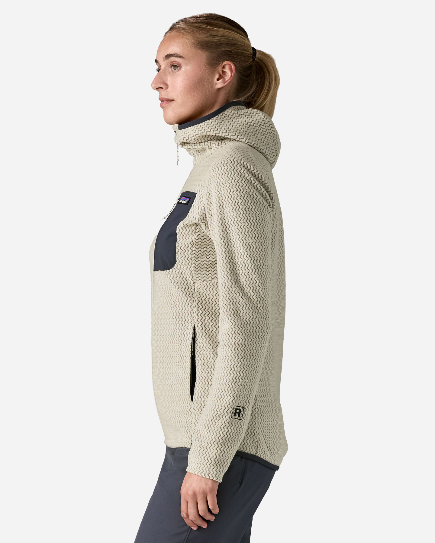 Pile PATAGONIA R1 AIR W - Bianco - 2 | Cisalfa Sport