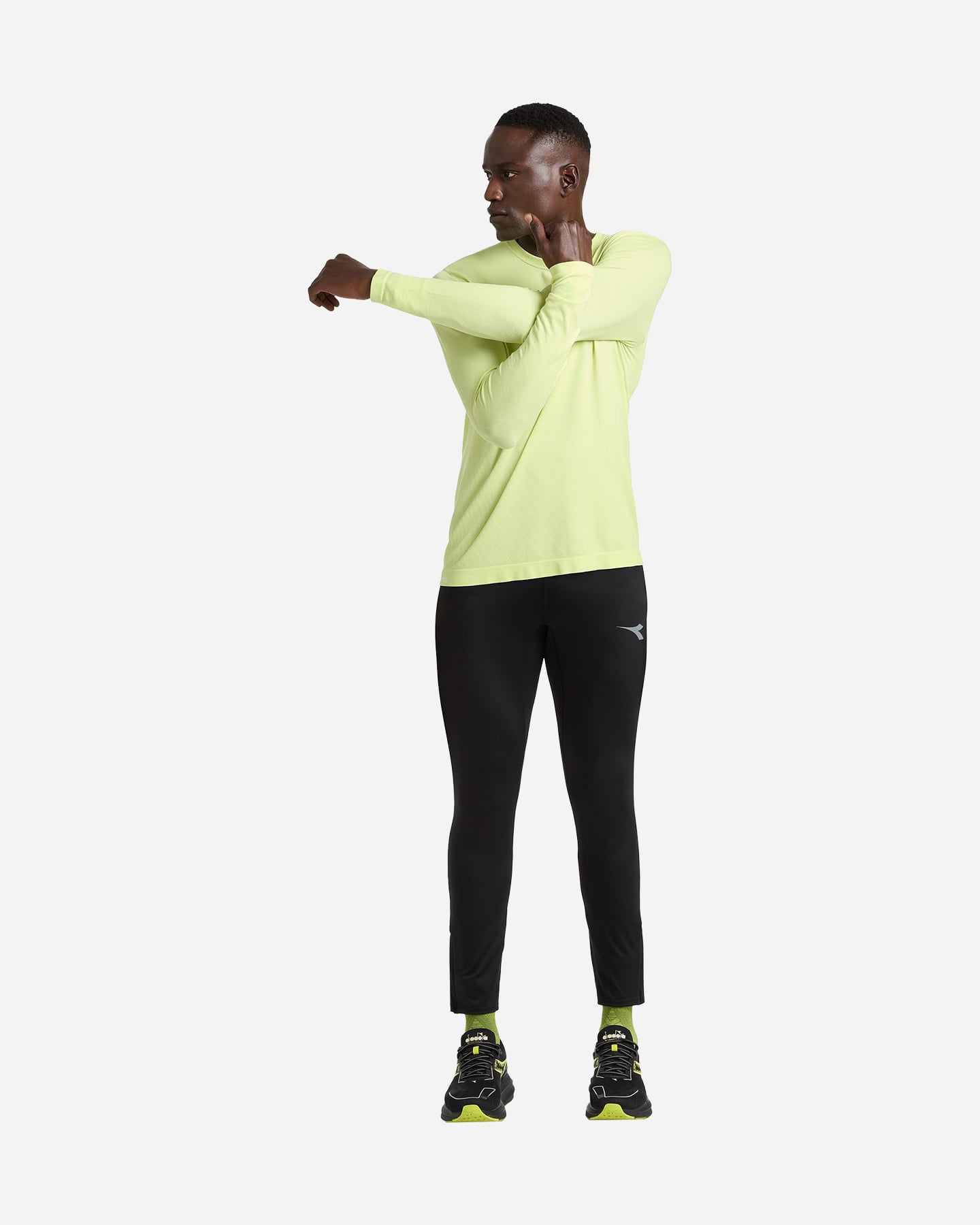 Fuseaux running DIADORA BASIC M - Nero - 3 | Cisalfa Sport