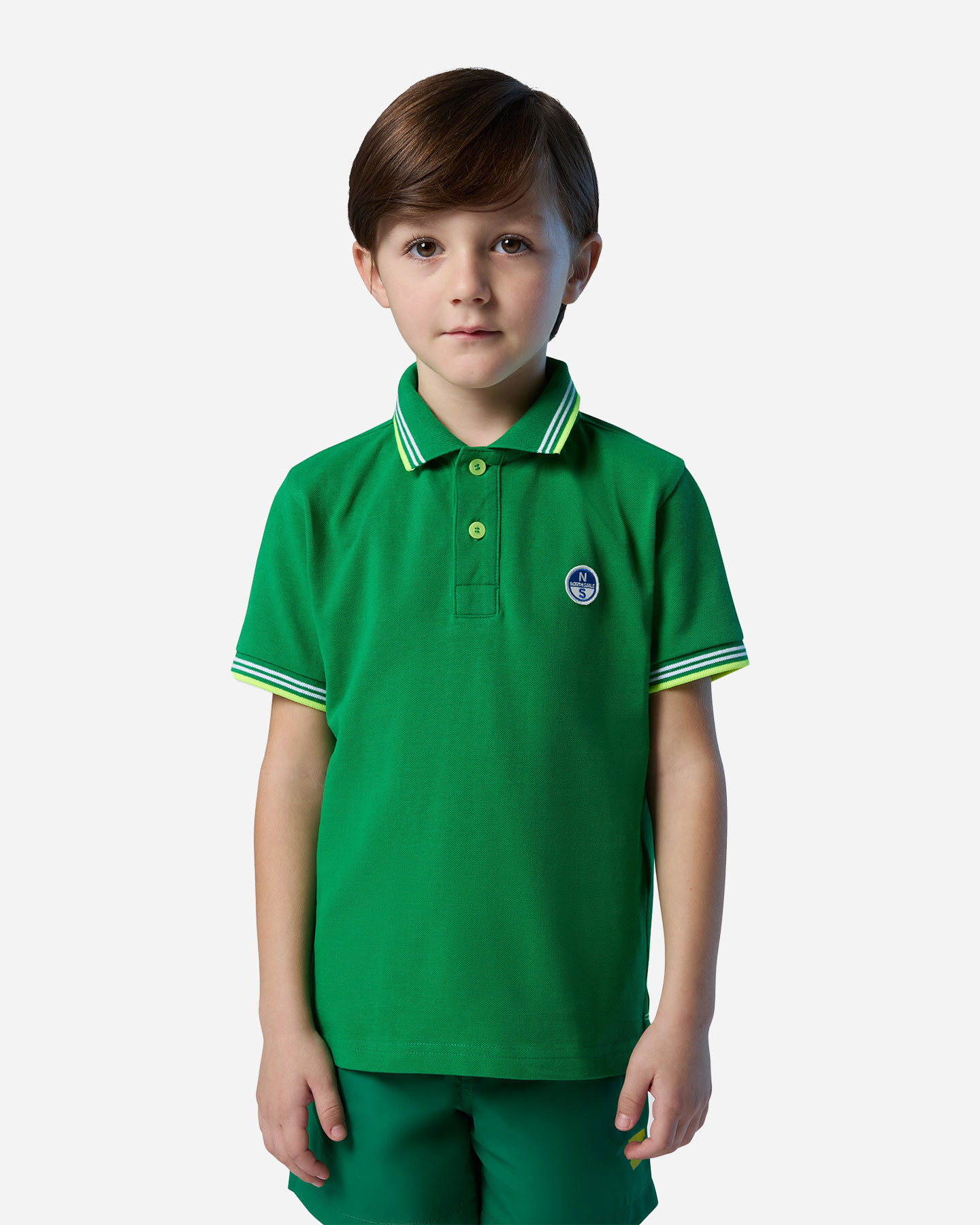 Polo NORTH SAILS CLASSIC JR - Verde - 1 | Cisalfa Sport