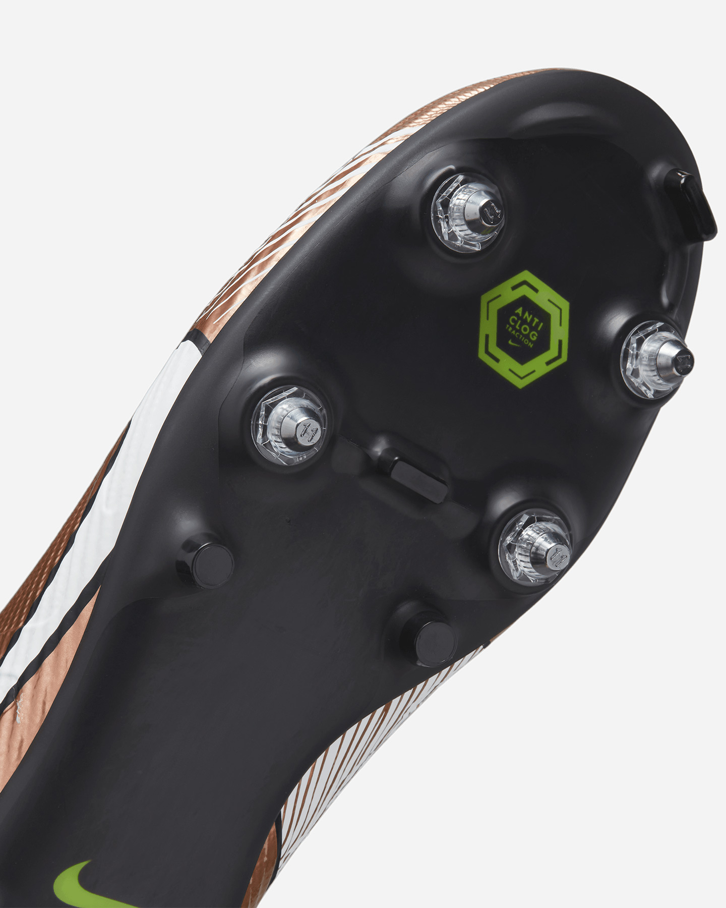 Scarpe calcio NIKE ZOOM VAPOR 15 ACAD SG-PRO AC M - Oro - 5 | Cisalfa Sport