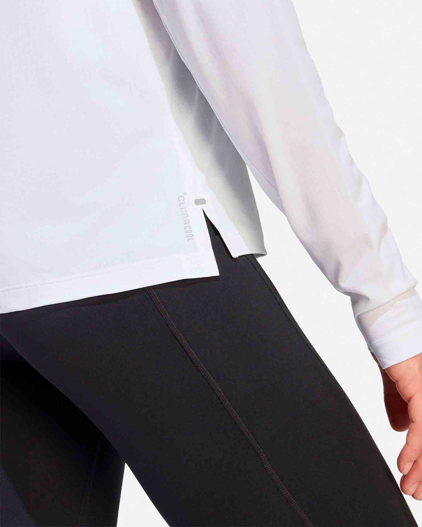 Maglia running ADIDAS ADI365 W - Bianco - 4 | Cisalfa Sport