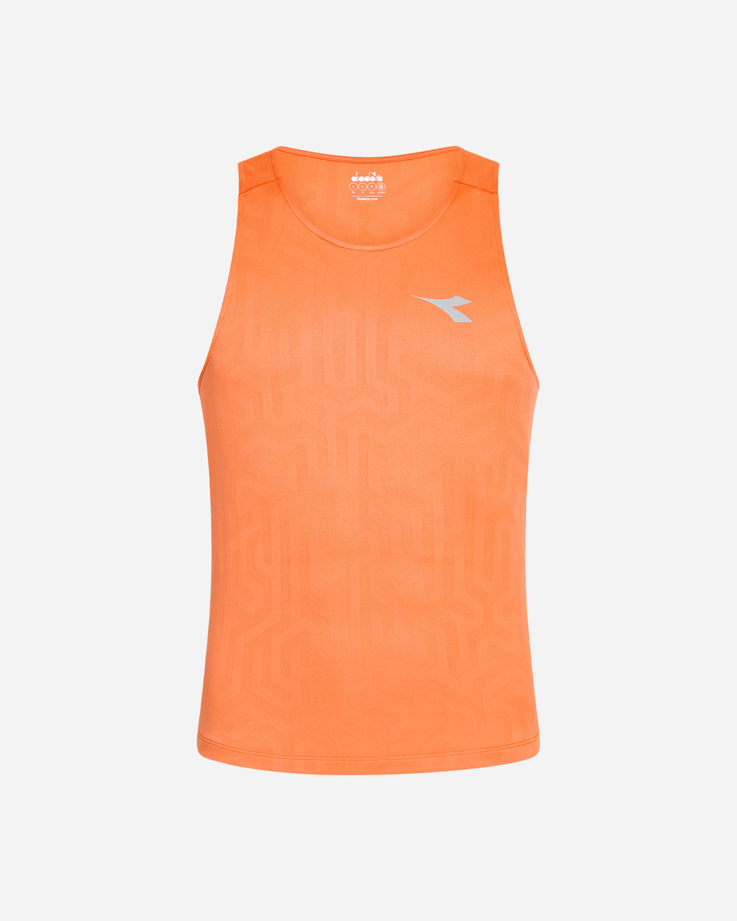 Canotta running DIADORA SUPERLIGHT M - Arancione - 0 | Cisalfa Sport