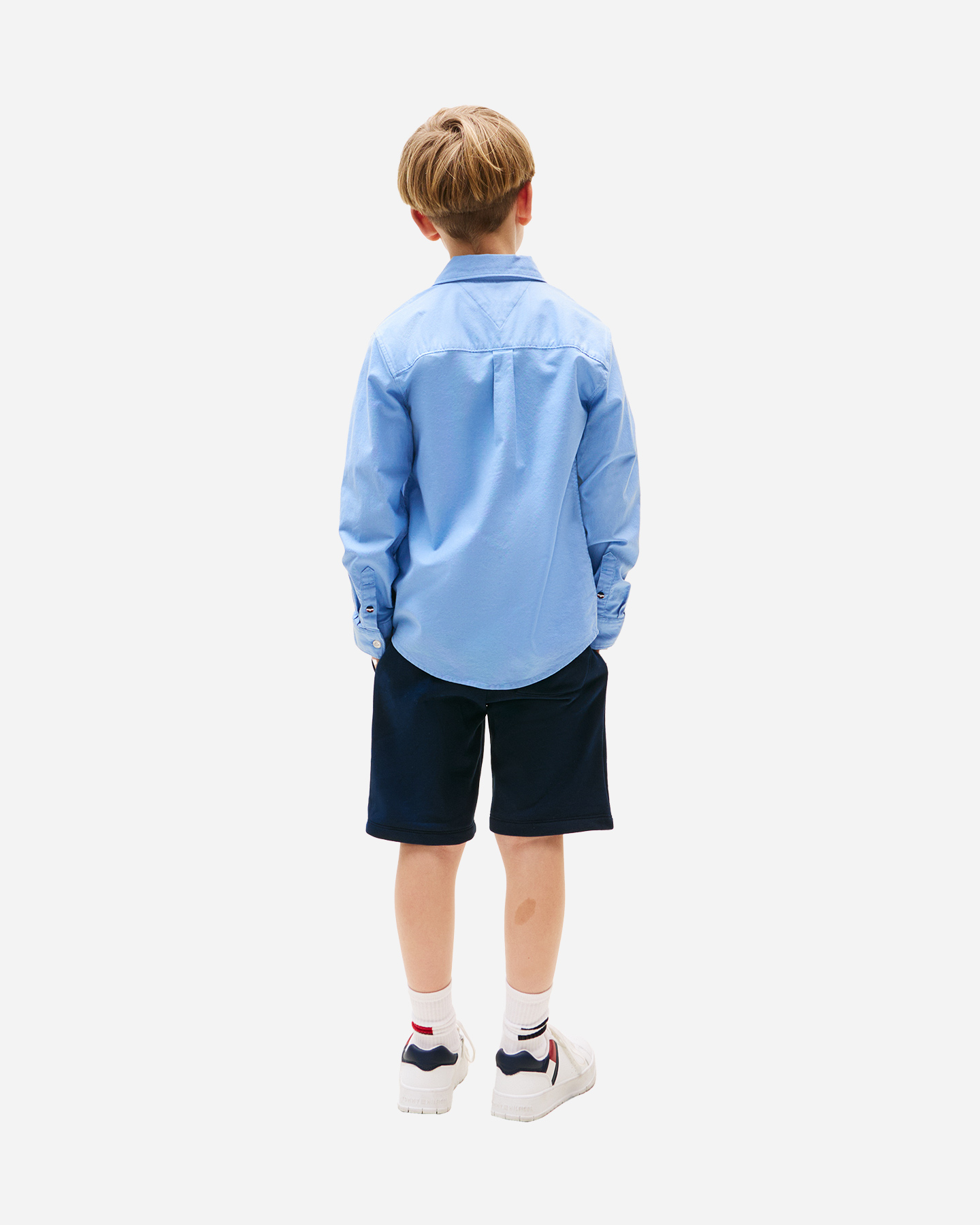Camicia TOMMY HILFIGER CLASSIC JR - Azzurro - 3 | Cisalfa Sport