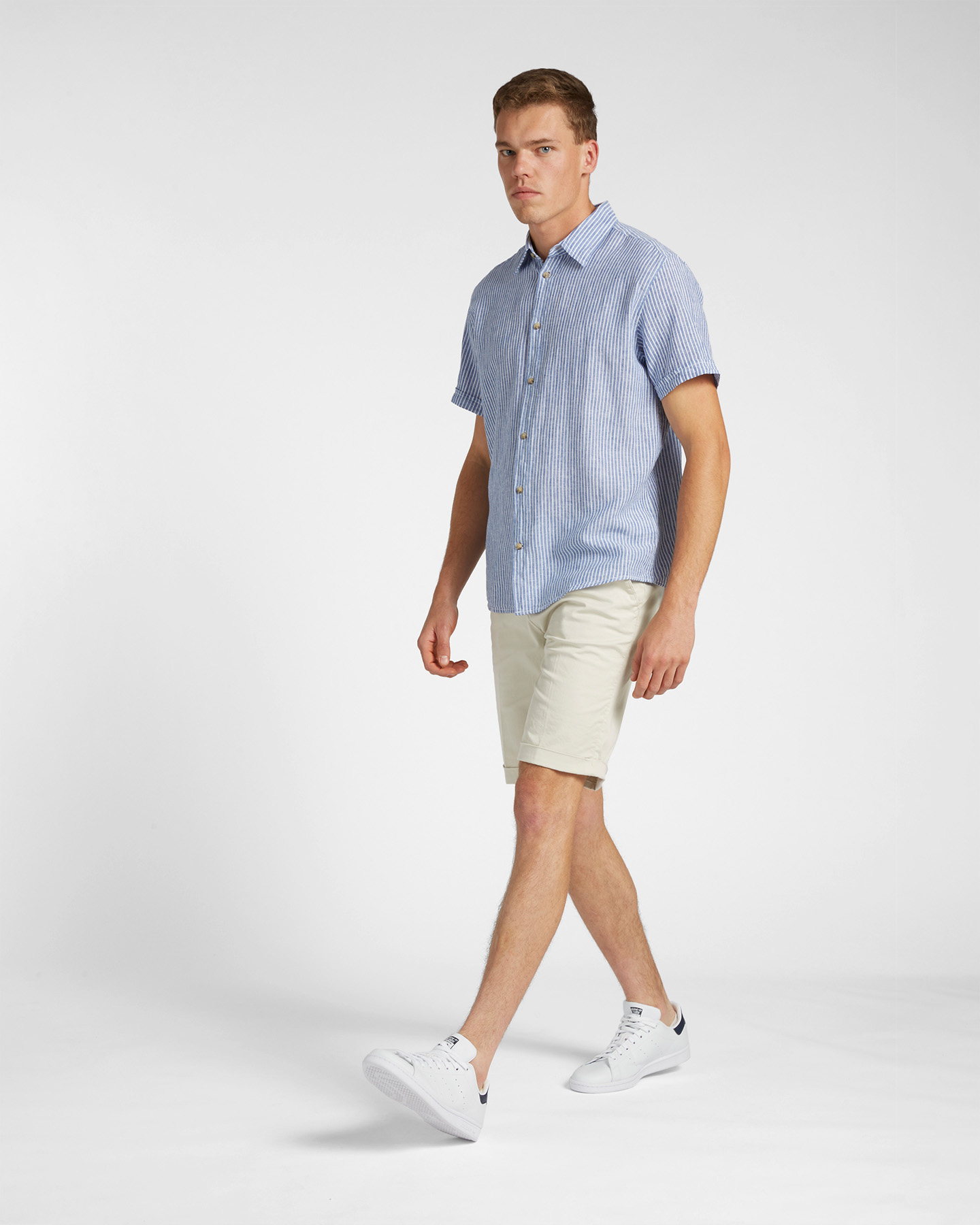 Camicia DACK'S LINEN COLLECTION M - Azzurro - 3 | Cisalfa Sport