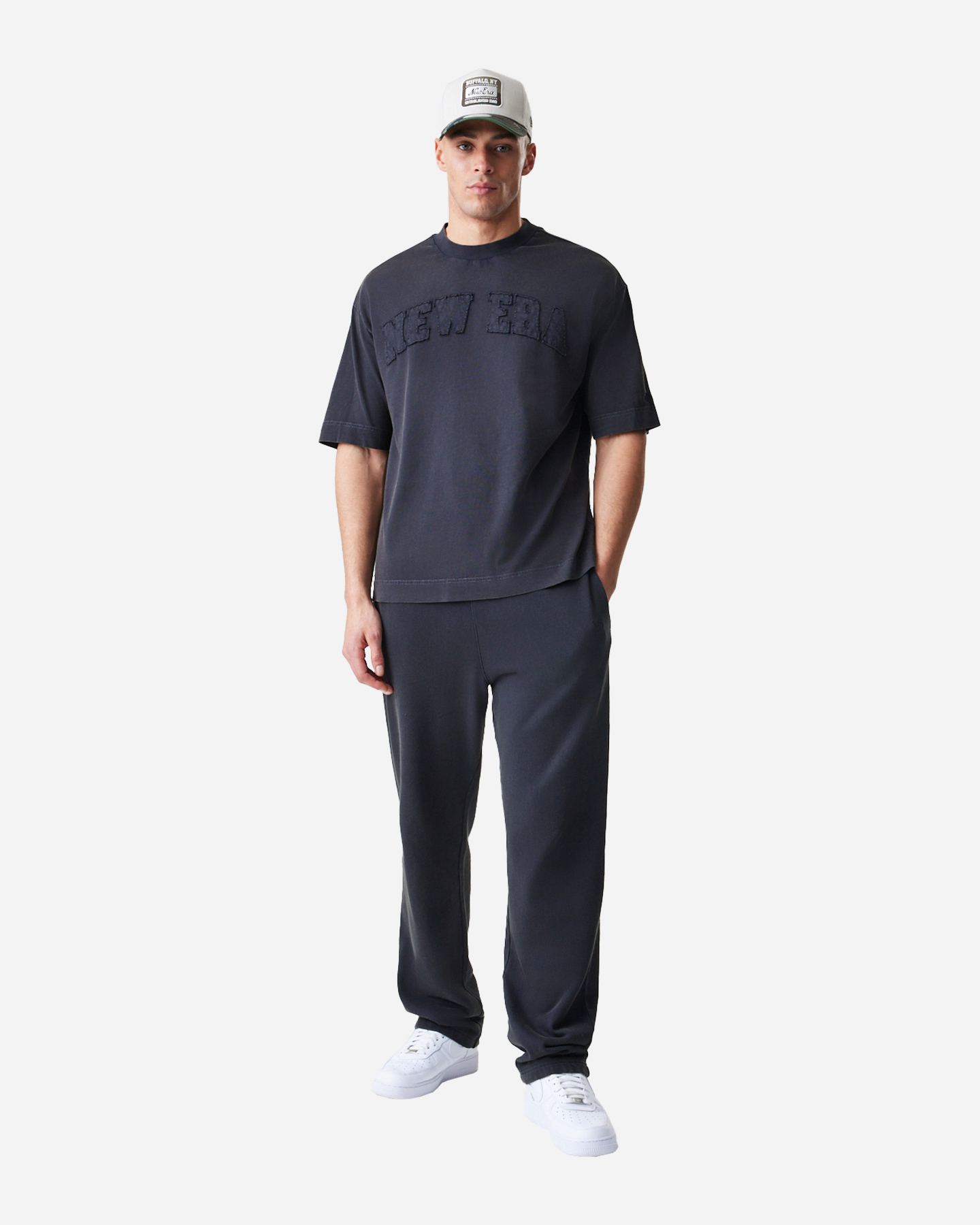 Pantalone NEW ERA DIRITTO M - Grigio - 5 | Cisalfa Sport