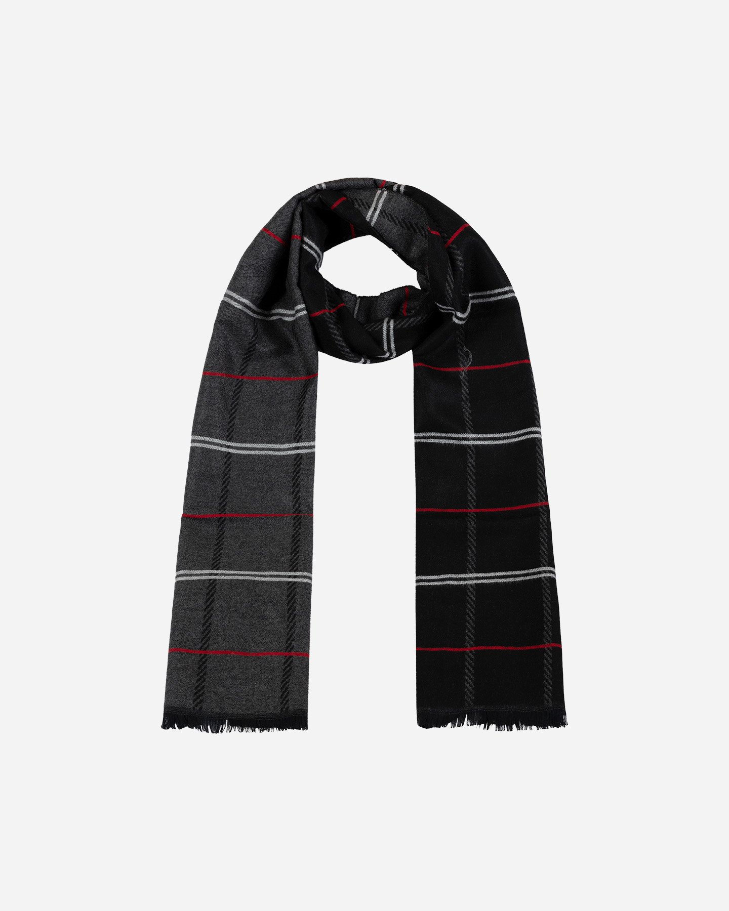 Sciarpa DACK'S CHECK M - Grigio - 0 | Cisalfa Sport