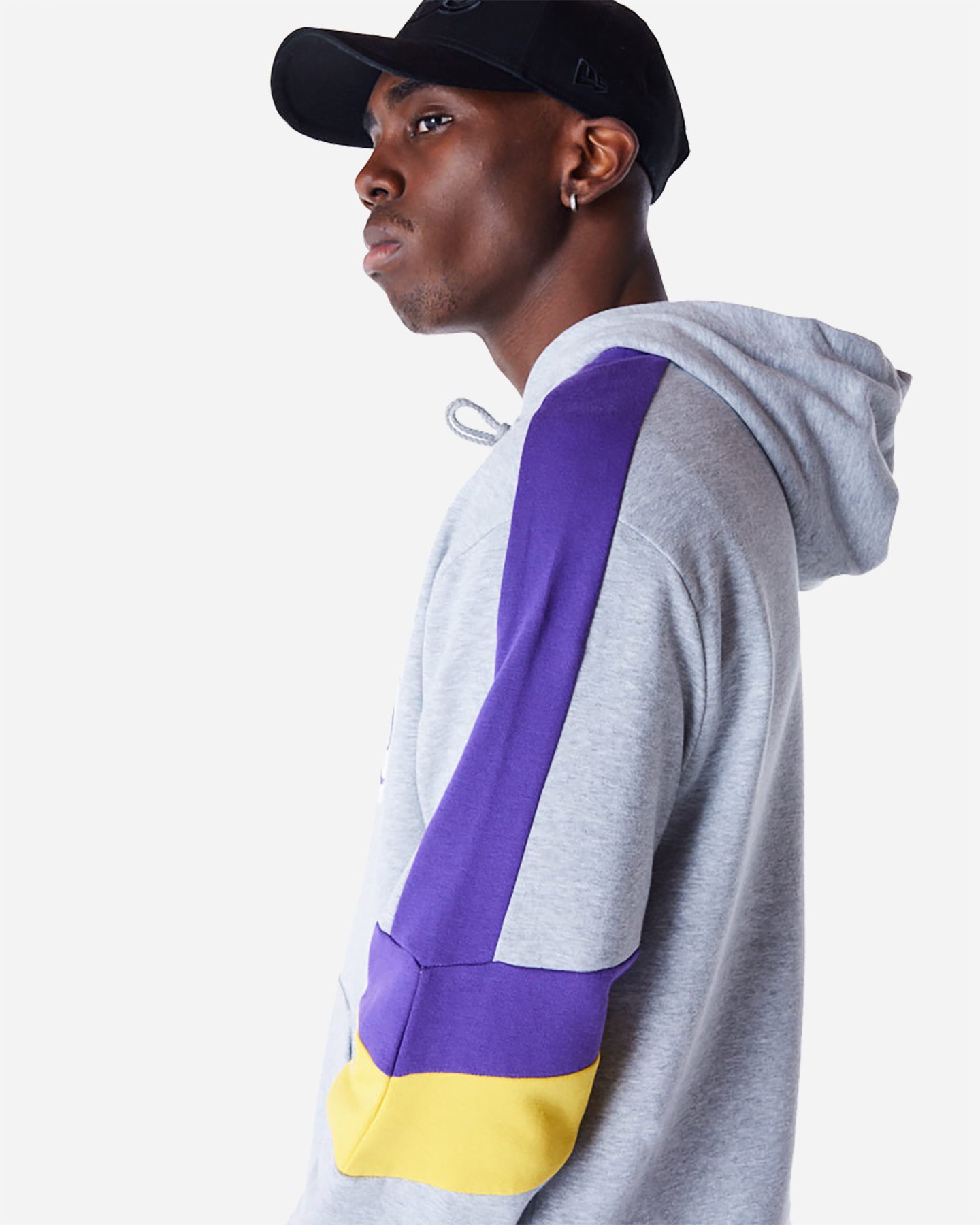 Abbigliamento basket NEW ERA 9FORTY BLOCK OS LAKERS M - Grigio - 4 | Cisalfa Sport