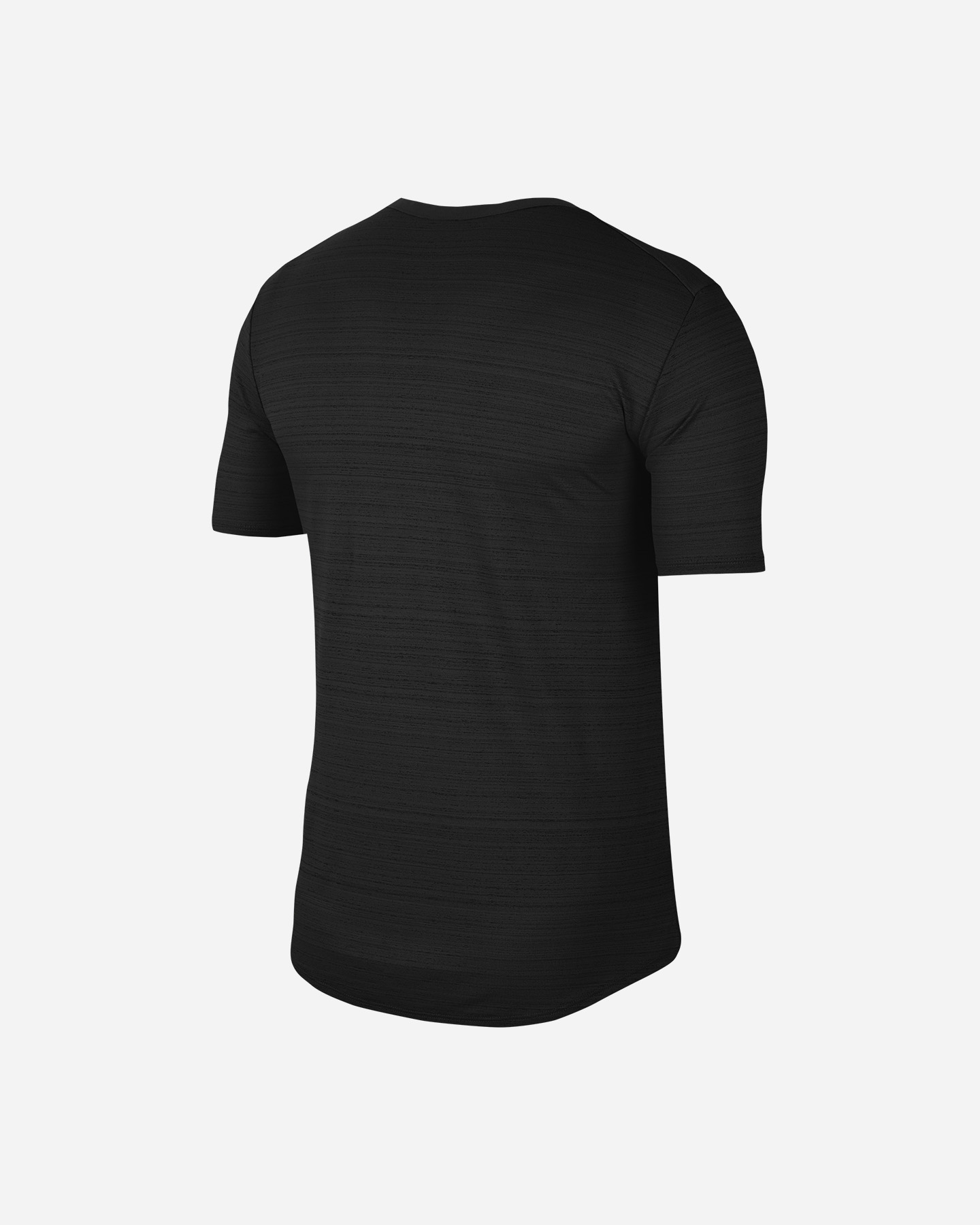 T-shirt running NIKE DRI-FIT MILER M - Nero - 1 | Cisalfa Sport