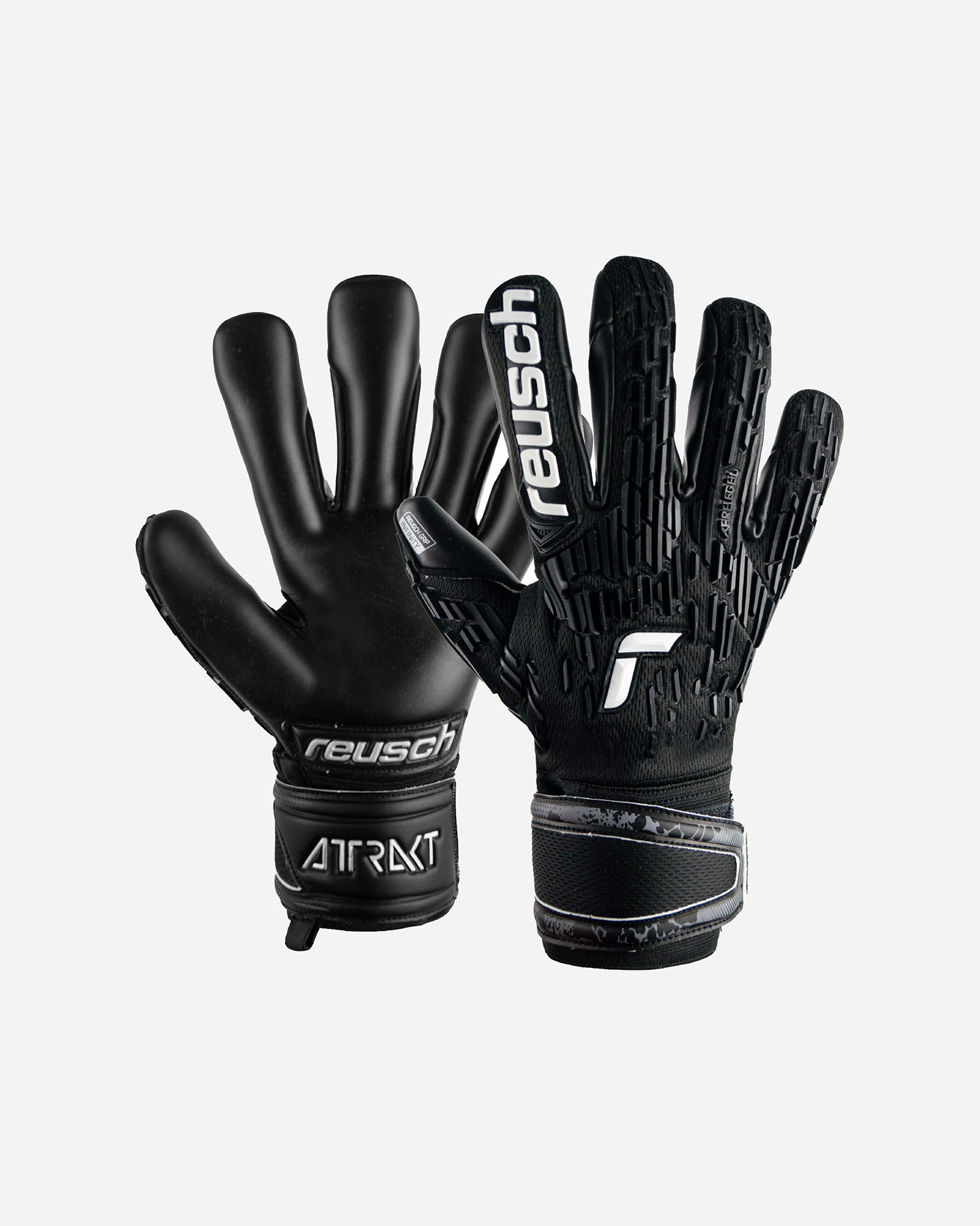 Guanti portiere REUSCH ATTRAKT FREEGEL INFINITY M - Nero - 0 | Cisalfa Sport