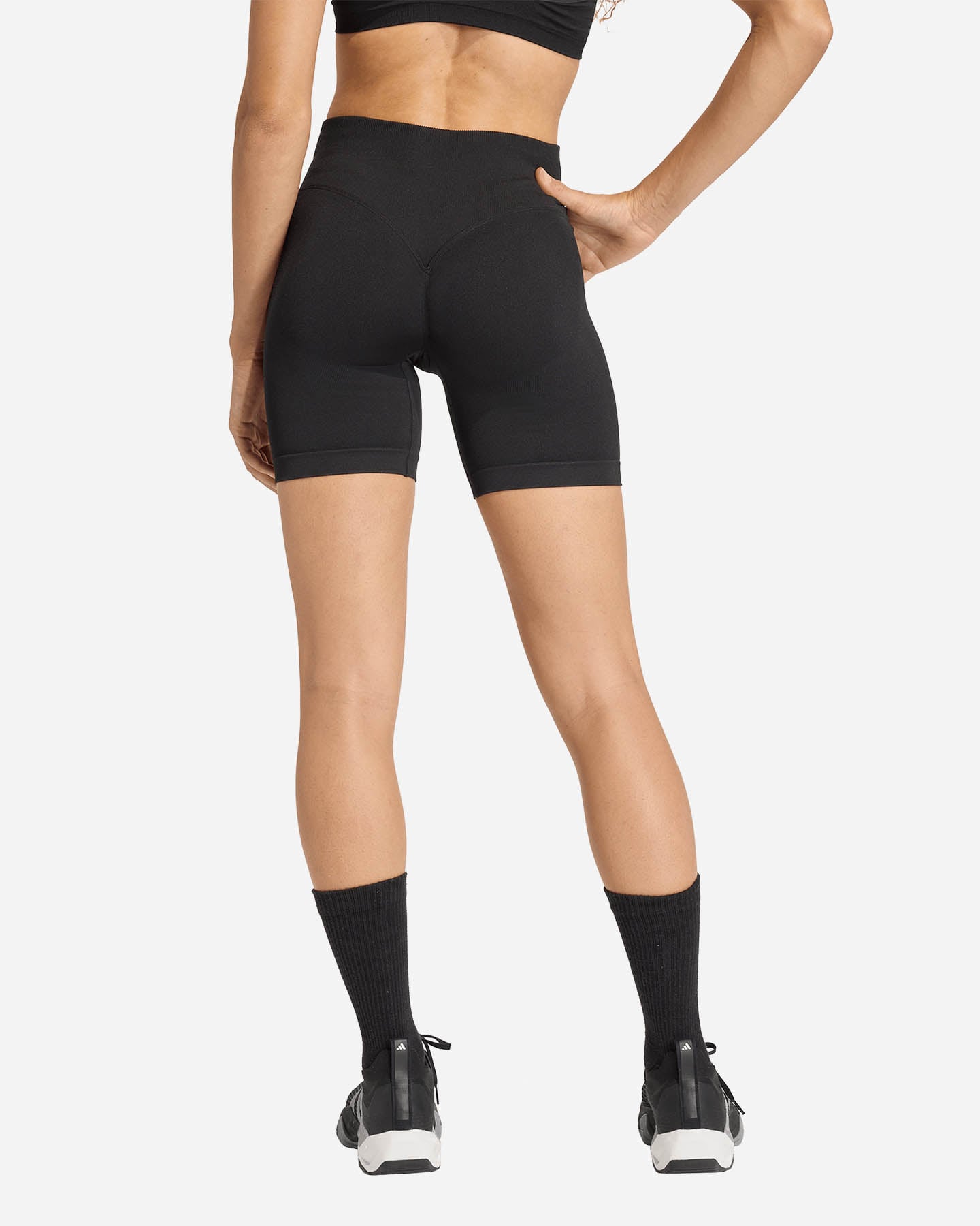 Short training ADIDAS WORKOUT ESSENTIALS W - Nero - 3 | Cisalfa Sport