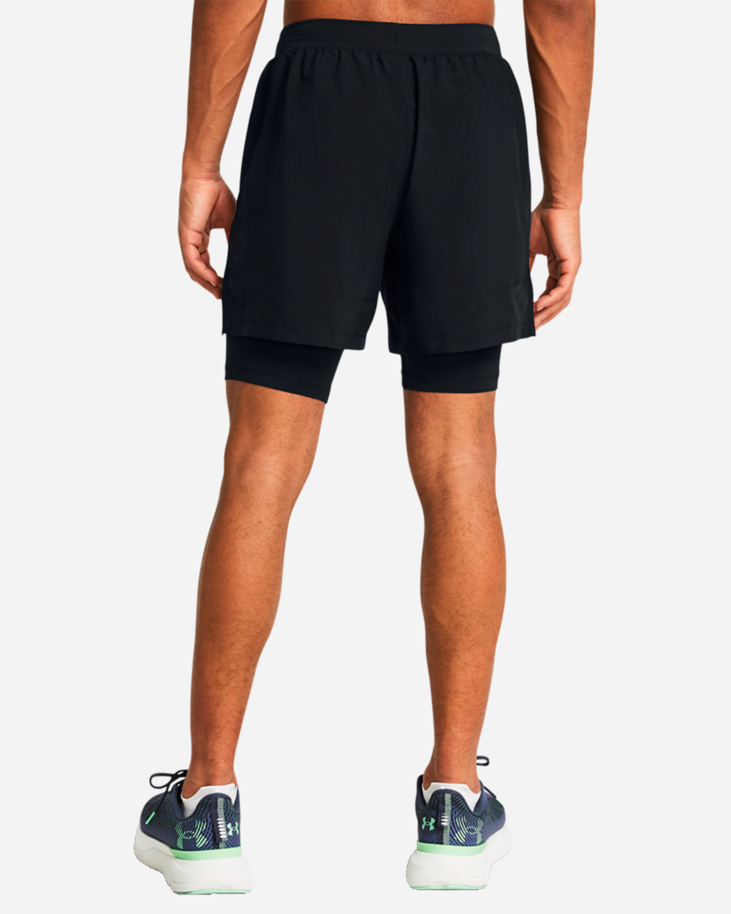 Short running UNDER ARMOUR LAUNCH 5 2IN1 M - Nero - 3 | Cisalfa Sport