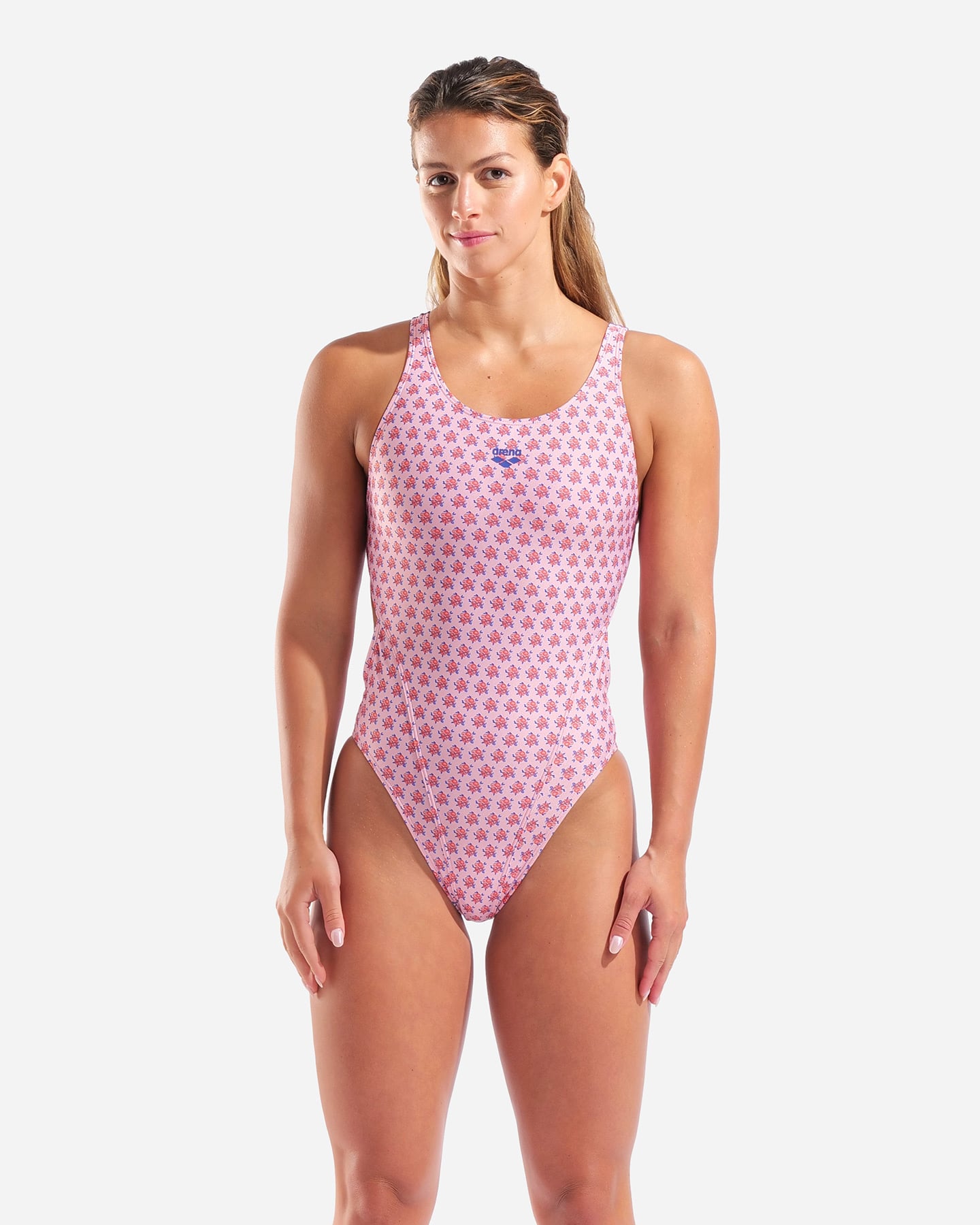 Costume piscina ARENA BOUQUET W - Rosa - 2 | Cisalfa Sport