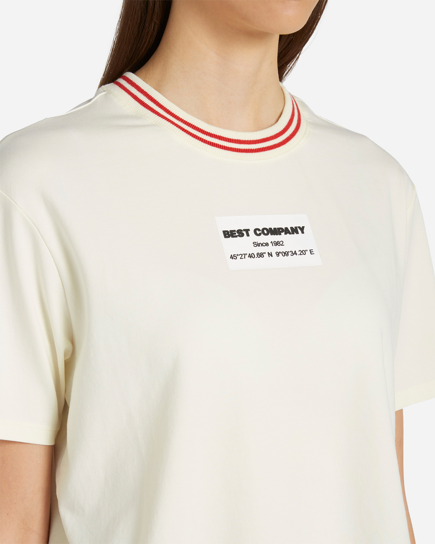 T-shirt BEST COMPANY NECK CONTRAST W - 4 | Cisalfa Sport