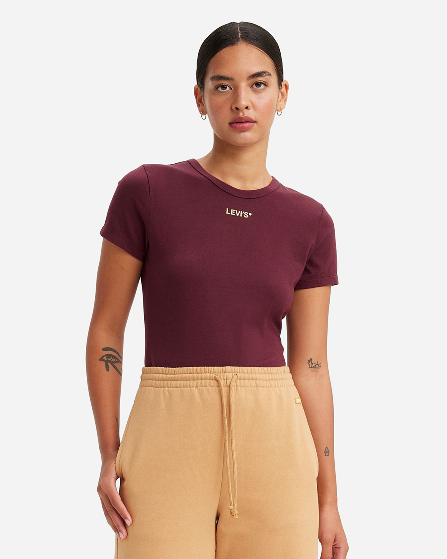 T-shirt LEVI'S CROP W - Rosso - 0 | Cisalfa Sport