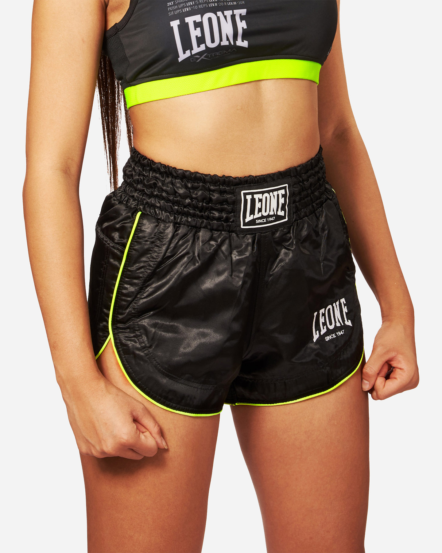 Short training LEONE THAI BASIC - Nero - 4 | Cisalfa Sport