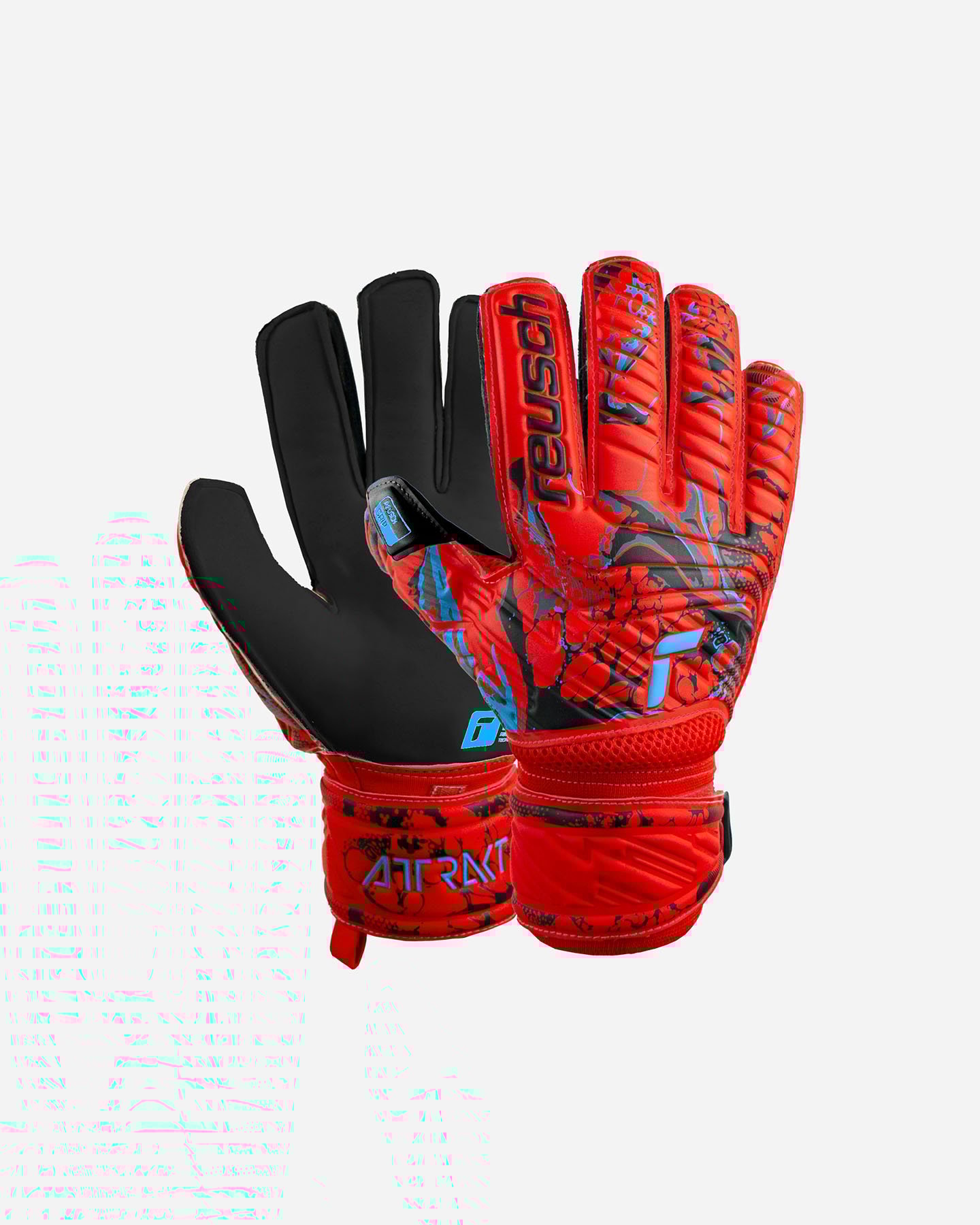 Guanti portiere REUSCH ATTRAKT GRIP PLUS M - Color mix - 0 | Cisalfa Sport