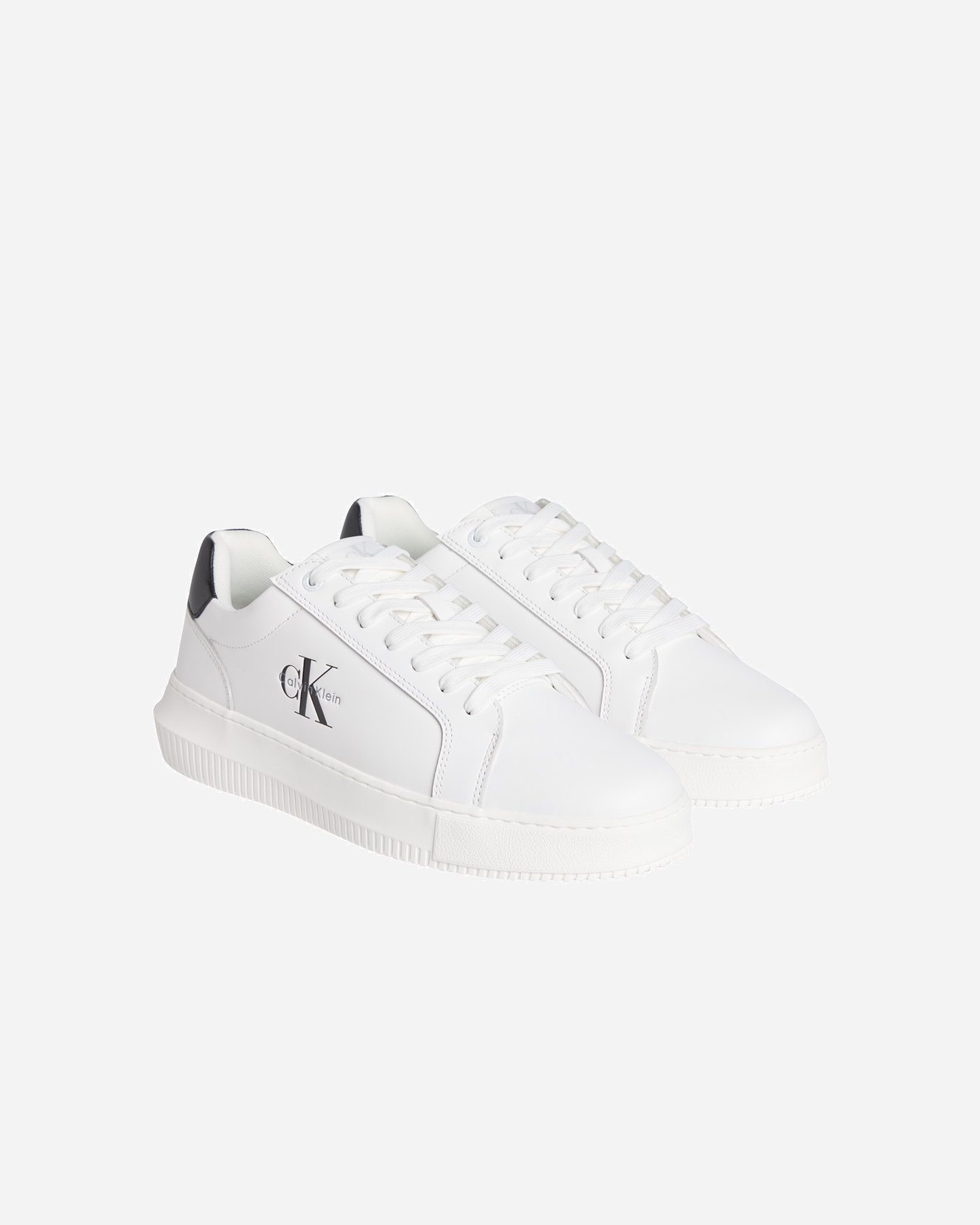 Scarpe sneakers CALVIN KLEIN JEANS CHUNKY CUPSOLE MONO M - Bianco - 1 | Cisalfa Sport