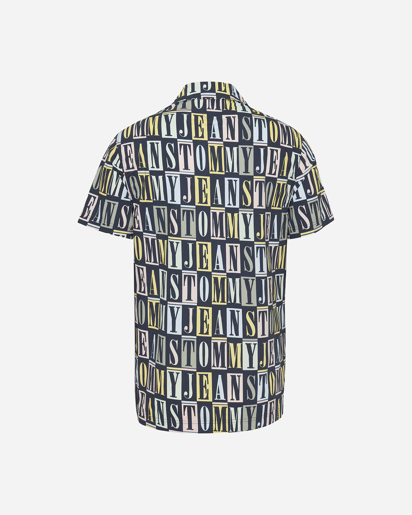 Camicia TOMMY HILFIGER REPEAT LETTER M - Blu - 1 | Cisalfa Sport